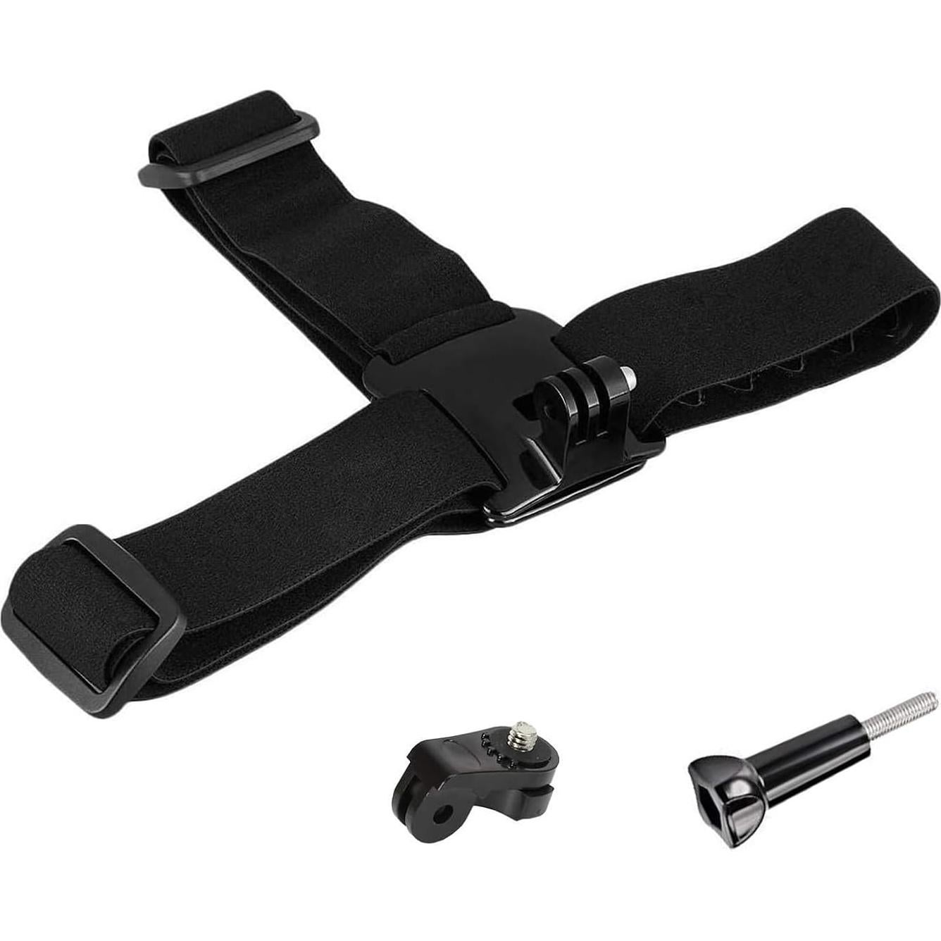 Elastic Mount Extendable Head Belt flexible Strap Band + Adapter for Sony action cam HDR-AS100v AS30V AEE AS15 AS30 SJ1000 Sports Action Cam Camera Accessory