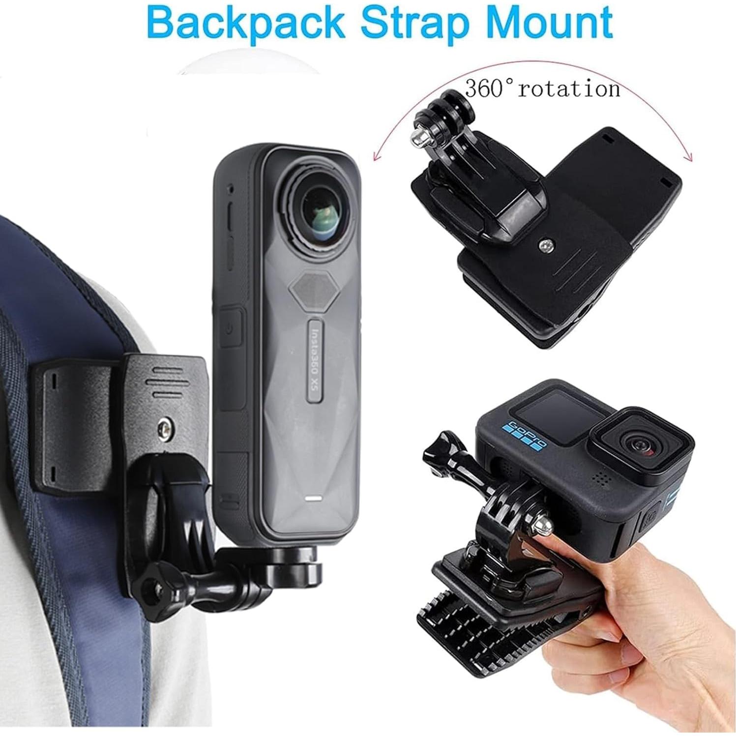 Kit de Accesorios para Cámaras de Acción Pellking - Insta360 y GoPro