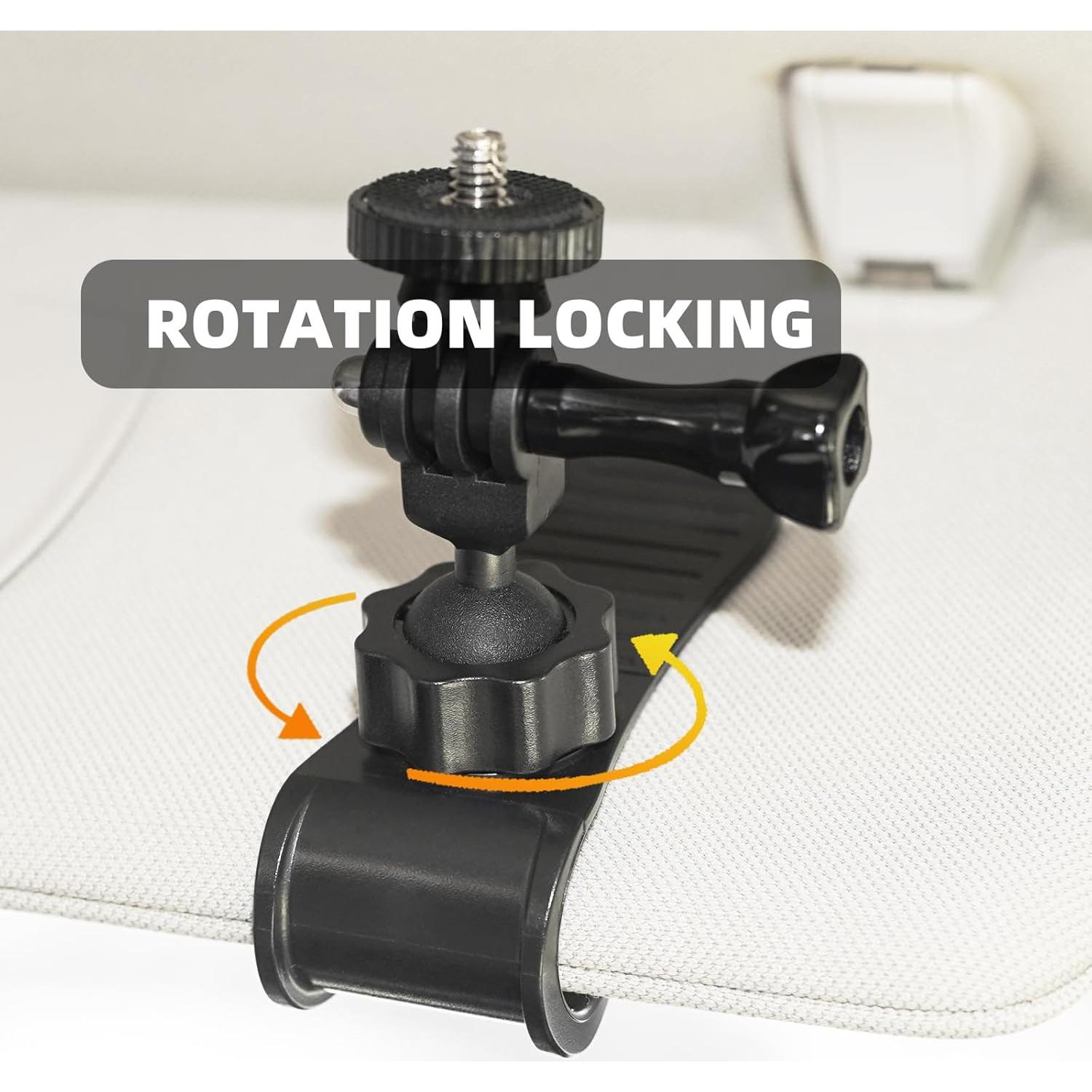 Soporte de Visera Solar para Coche Flymile CV1 - Compatible con GoPro e Insta360