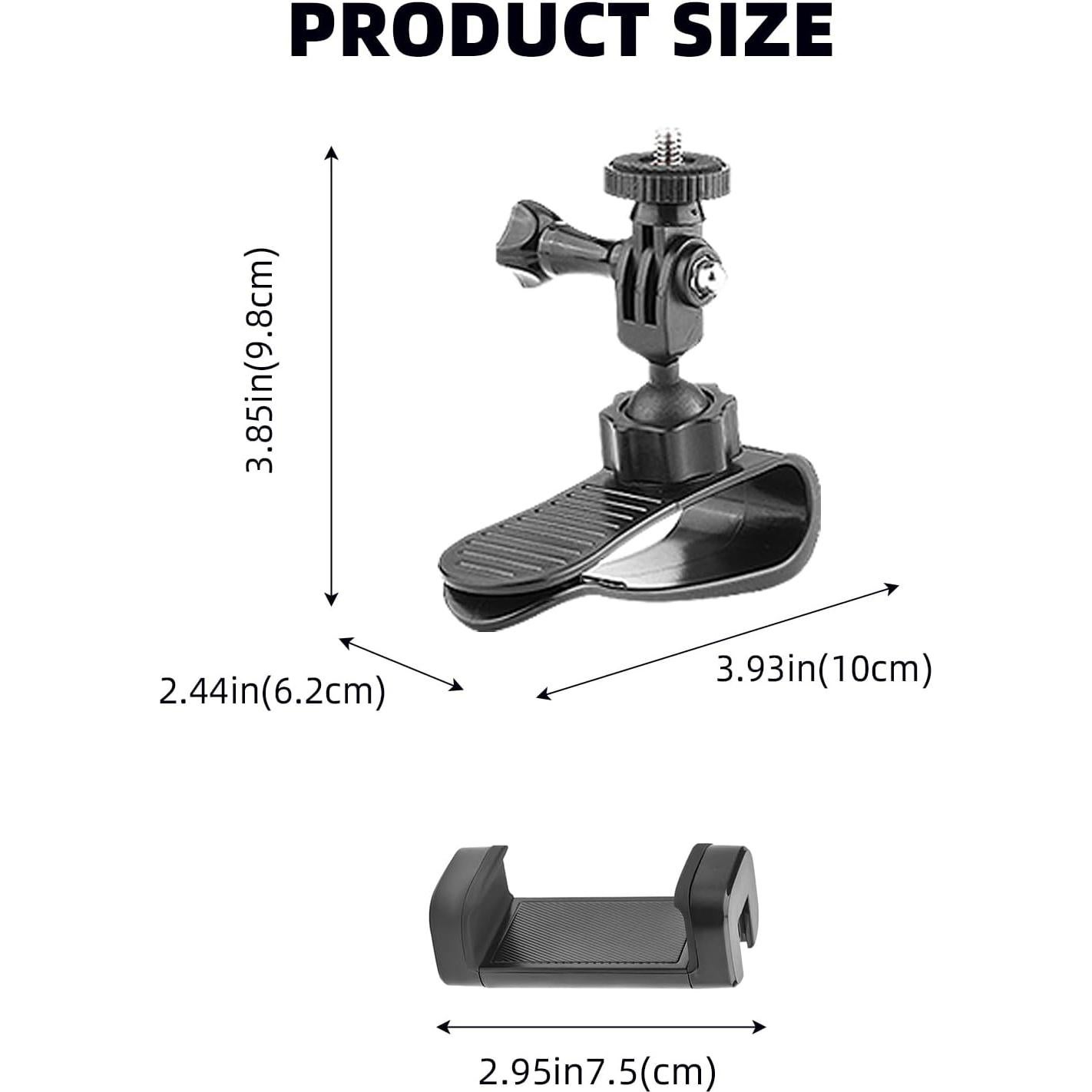 Soporte de Visera Solar para Coche Flymile CV1 - Compatible con GoPro e Insta360