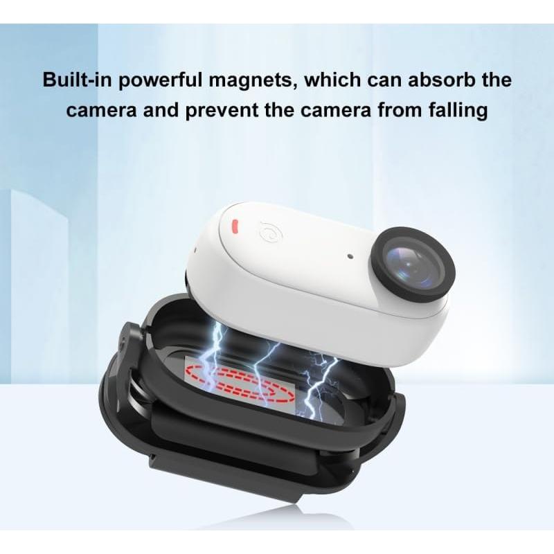 Clip Magnético PULUZ para Sombrero Insta360 GO3/GO 3S - Ligero y Ajustable