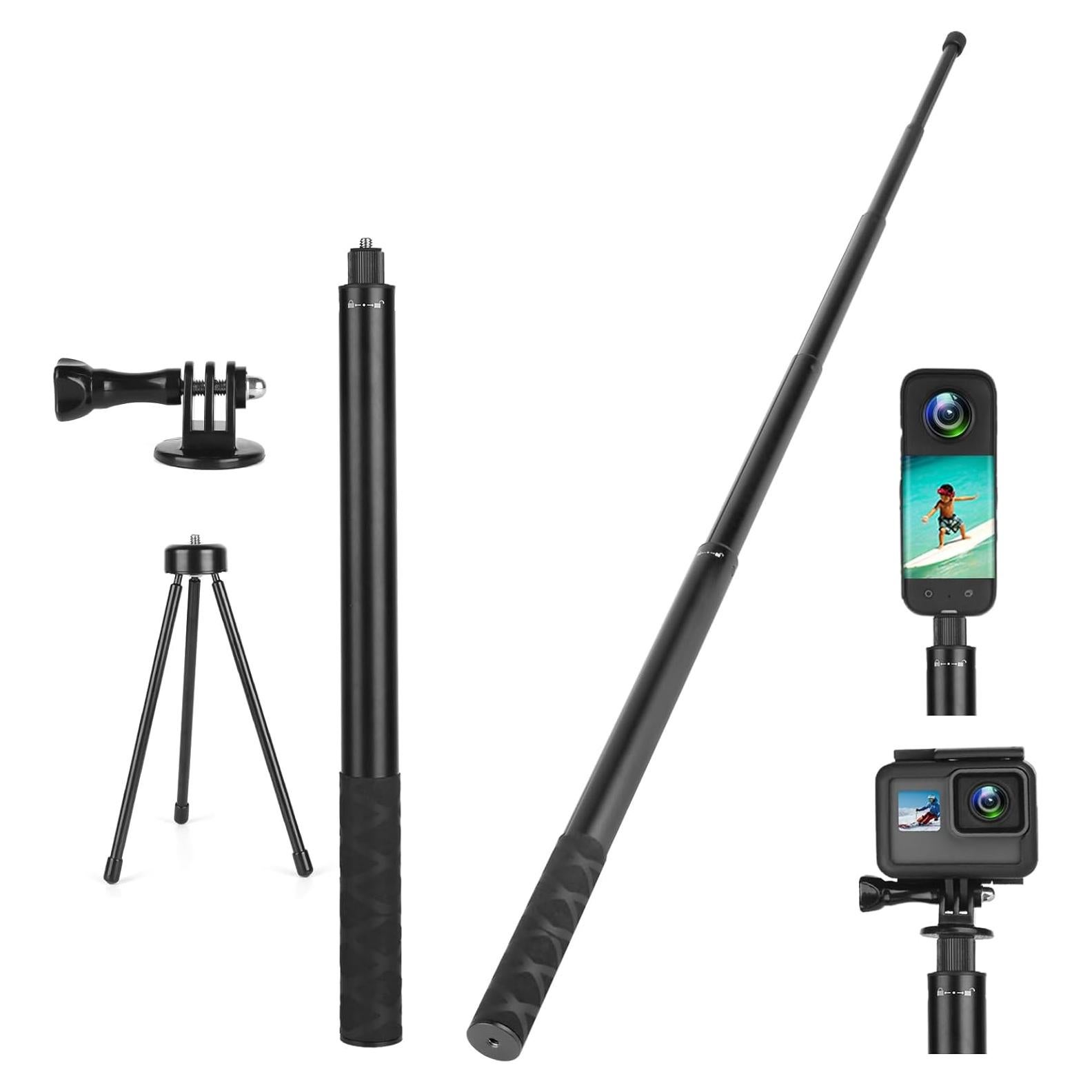 Palo de Selfie Extensible Mippko con Trípode 157 cm