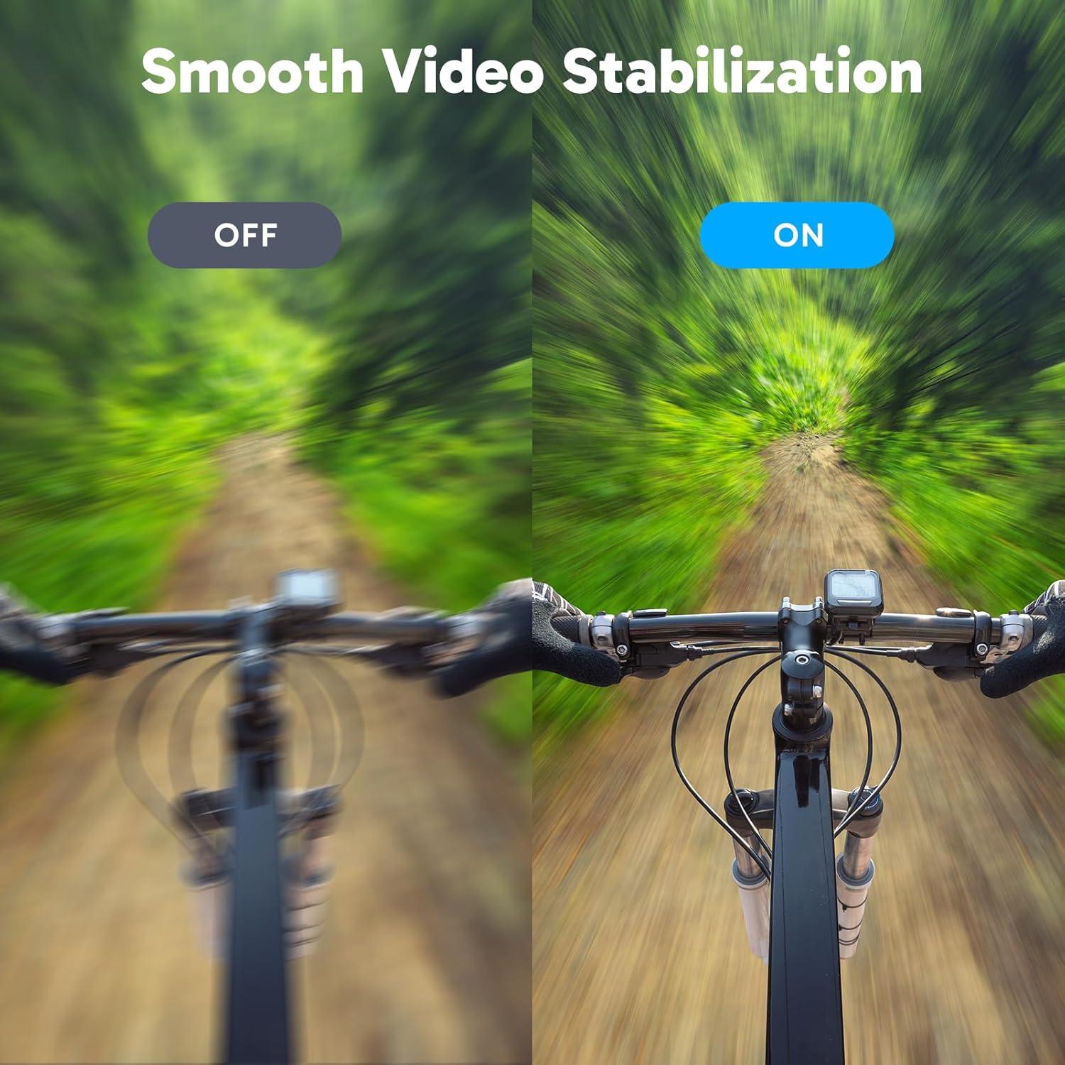 Cámara de Acción AKASO EK7000 4K 20MP con Accesorios 42 en 1