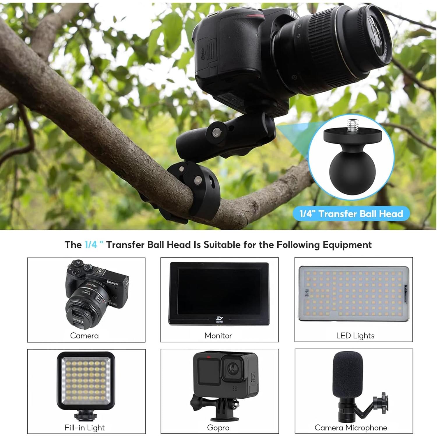 Kit de Accesorios para Cámara de Acción Reflex 23 en 1