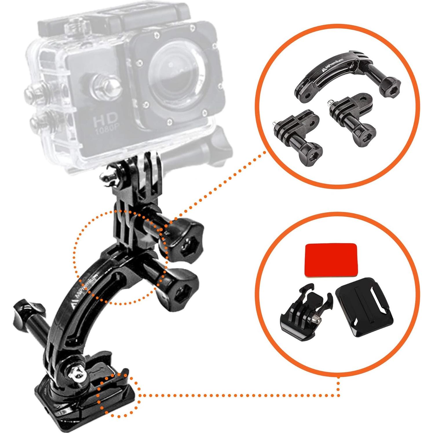 Soporte de Montaje para Casco MiPremium con Brazo Extensible