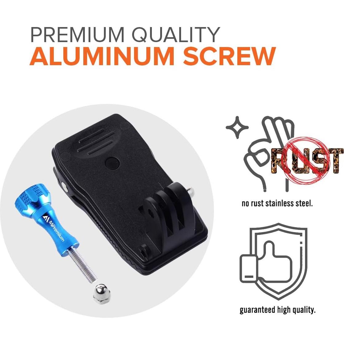 Clip de Montaje para Correa de Mochila MiPremium para GoPro