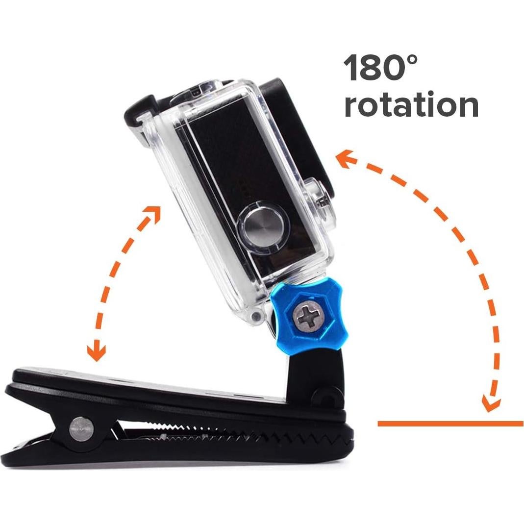 Clip de Montaje para Correa de Mochila MiPremium para GoPro