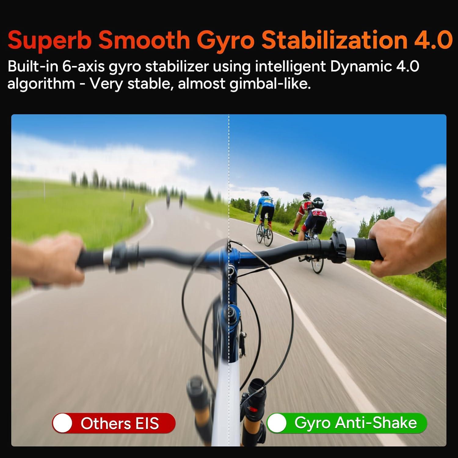 Cámara de acción SJCAM SJ10 Pro 4K 60fps impermeable