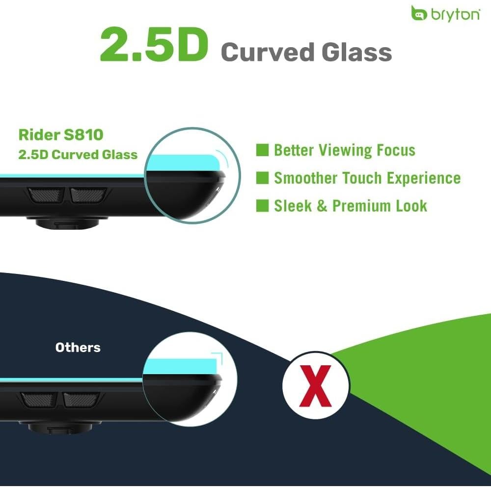 Bryton Rider S810 Computadora GPS para Bicicleta 3.5" Táctil