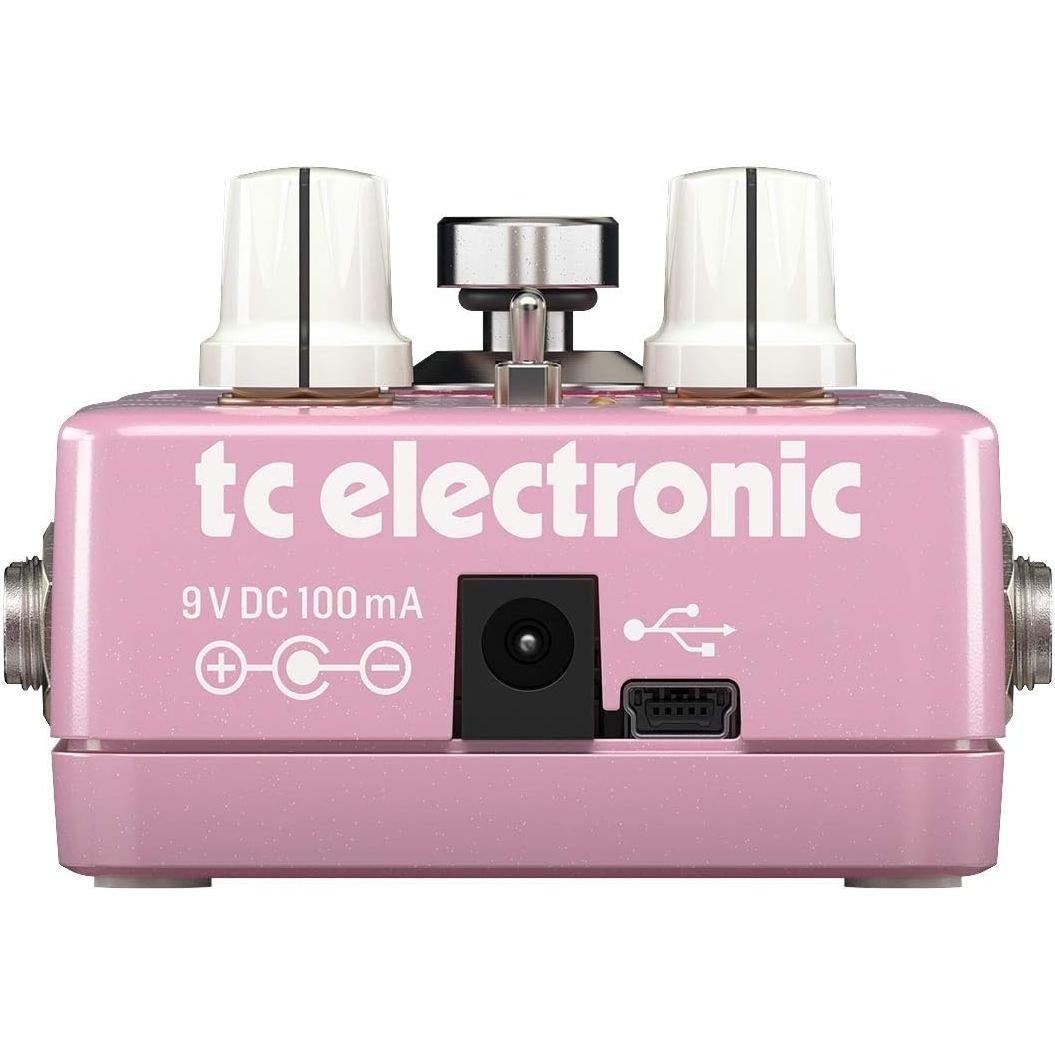 TC Electronic BRAINWAVES PITCH SHIFTER Exceptional Pitch Shifter with Studio-Grade Algorithms, 4 Octave Dual Voices and Groundbreaking MASH Footswitch