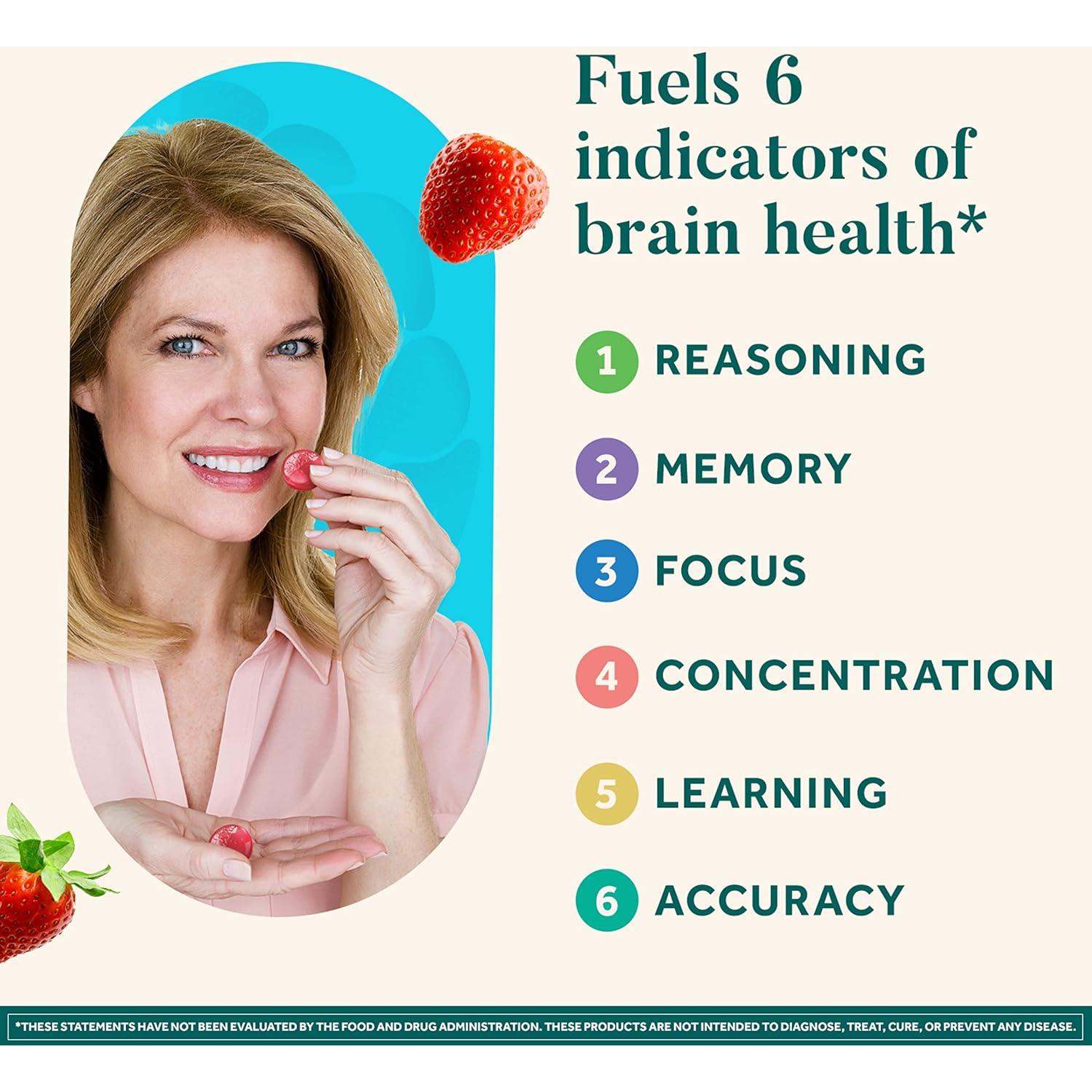 Neuriva Plus Gominolas Cerebrales 50ct - Enfoque y Memoria