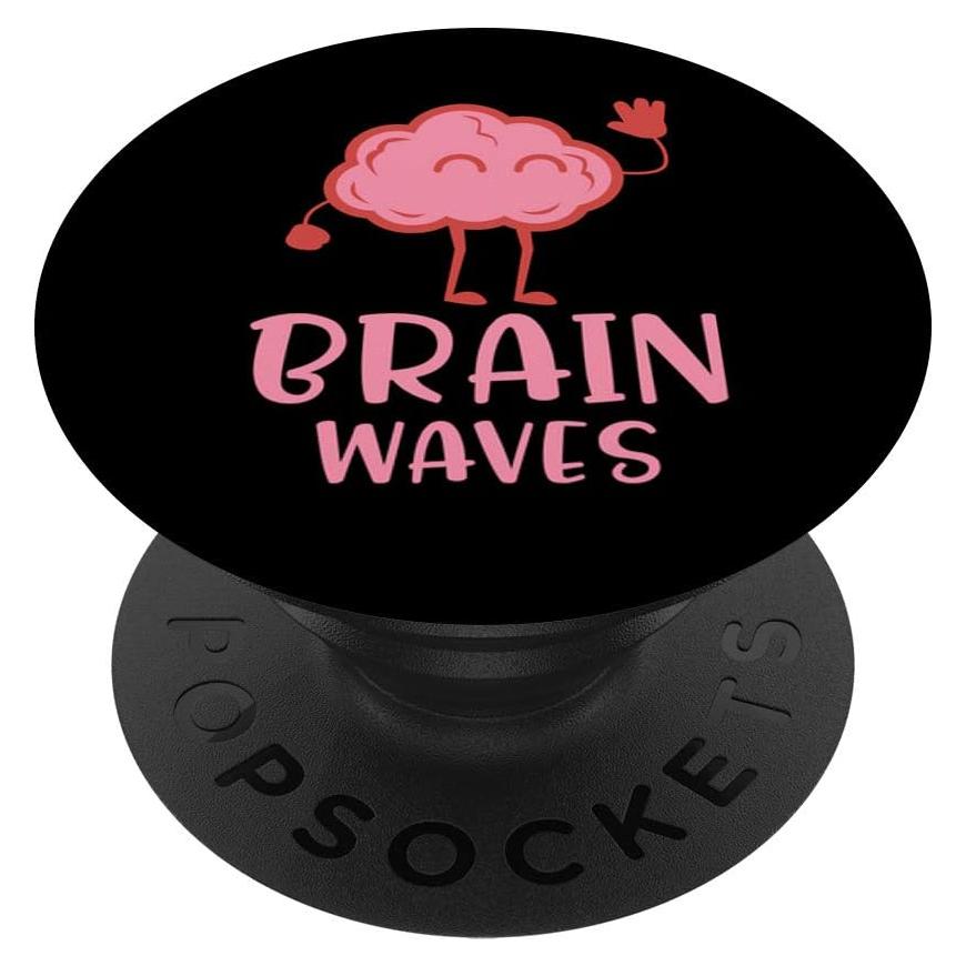 PopSockets PopGrip Olas Cerebrales Divertidas 4.1x1.3cm