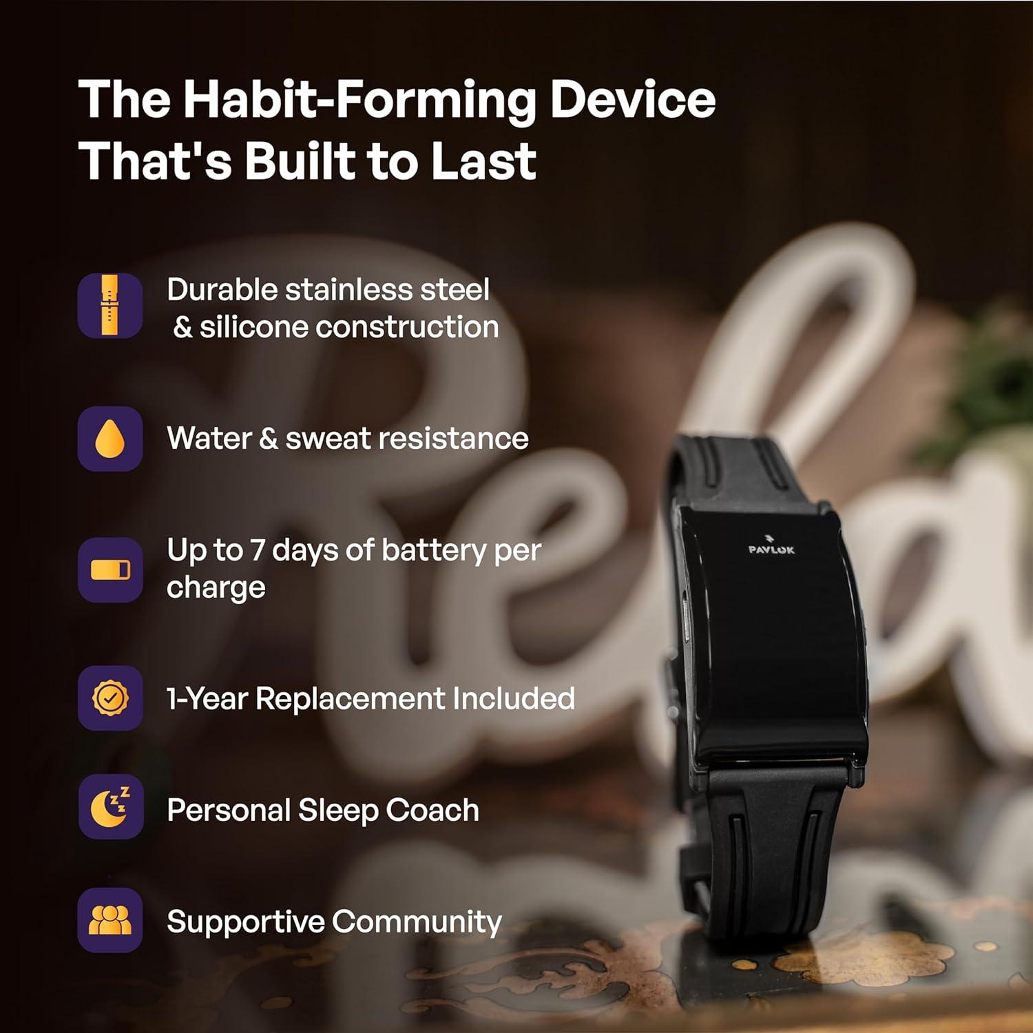 Pavlok 3 - Reloj inteligente deportivo para hábitos saludables