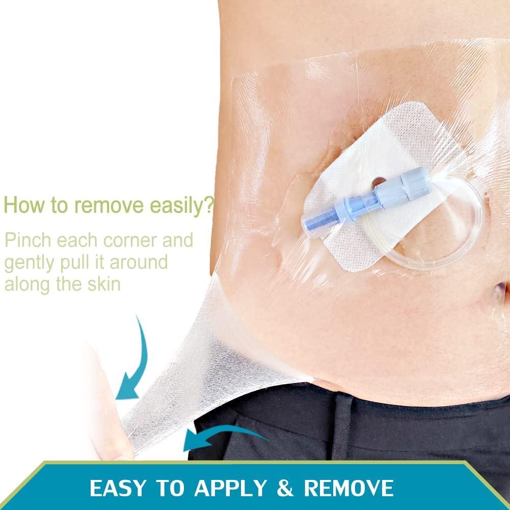 Vendaje Impermeable Post-Tatuaje Hola Health 15.24x15.24 cm (50 pcs)