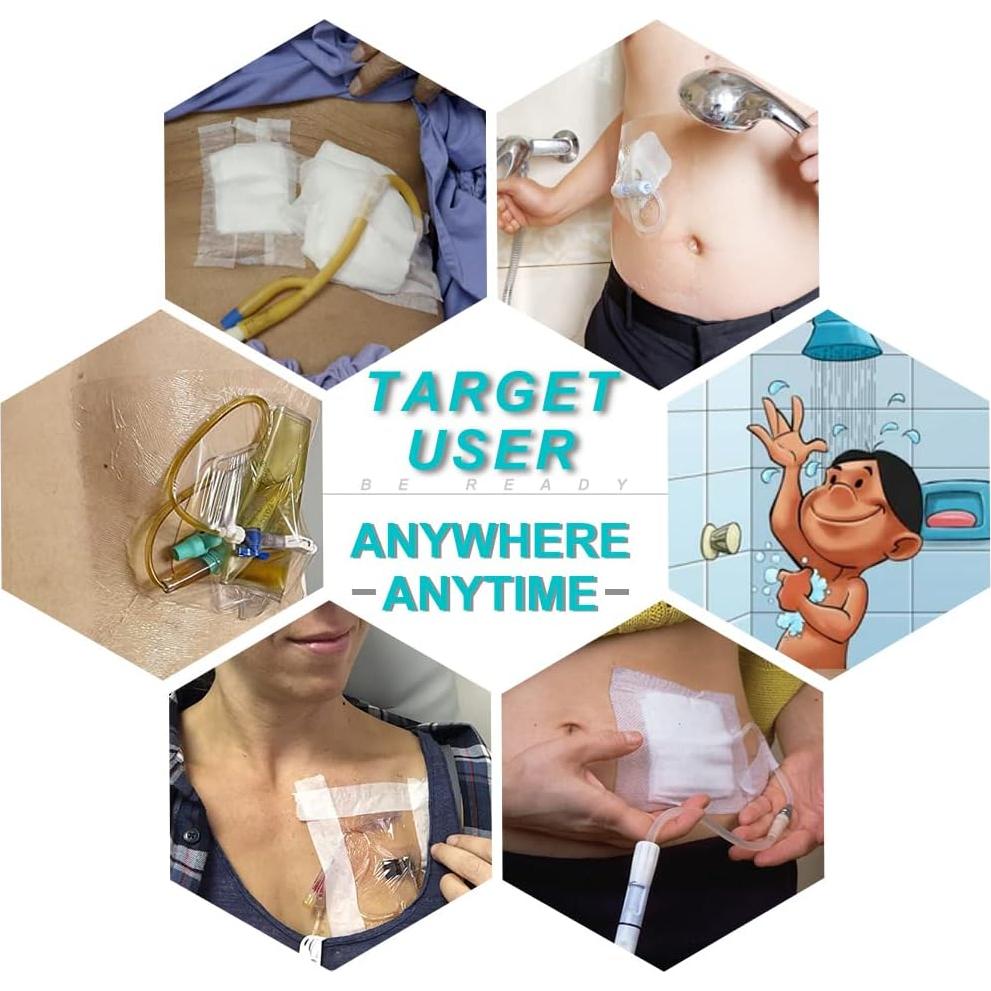 Vendaje Impermeable Post-Tatuaje Hola Health 15.24x15.24 cm (50 pcs)