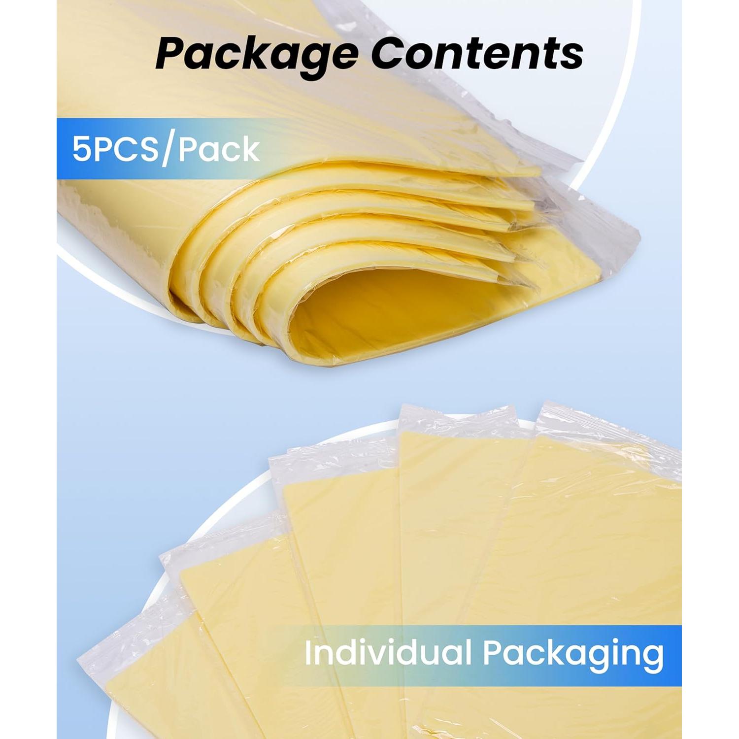 Piel Falsa de Tatuaje Phomemo 3MM - 5 Piezas 30.48x20.32cm