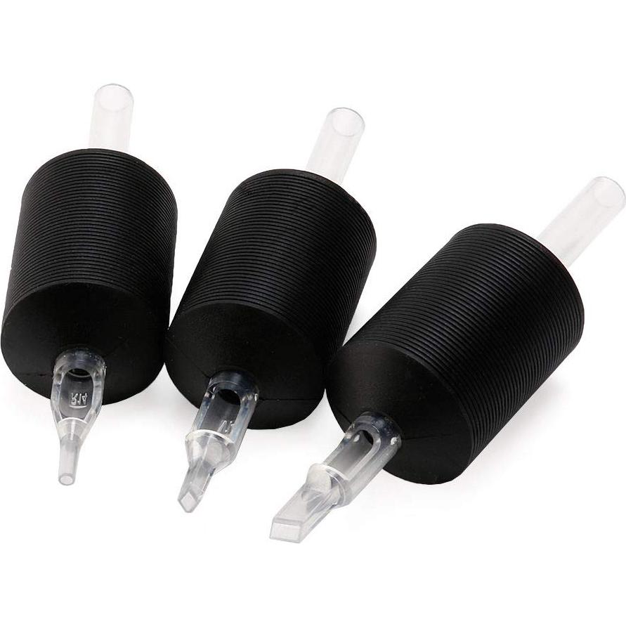 Agarre de Silicona Suave VORTEX 1.25" Negro Desechable 15pcs