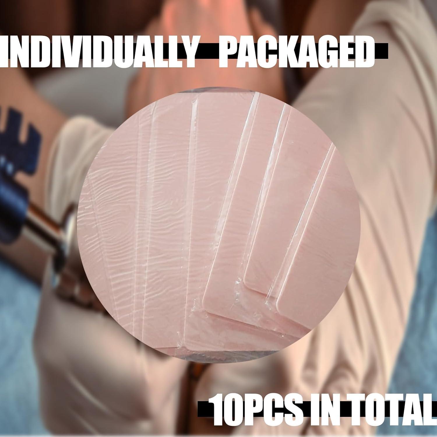 10 Piezas Piel Falsa de Tatuaje Beoncall 18.8x14.2cm 3mm