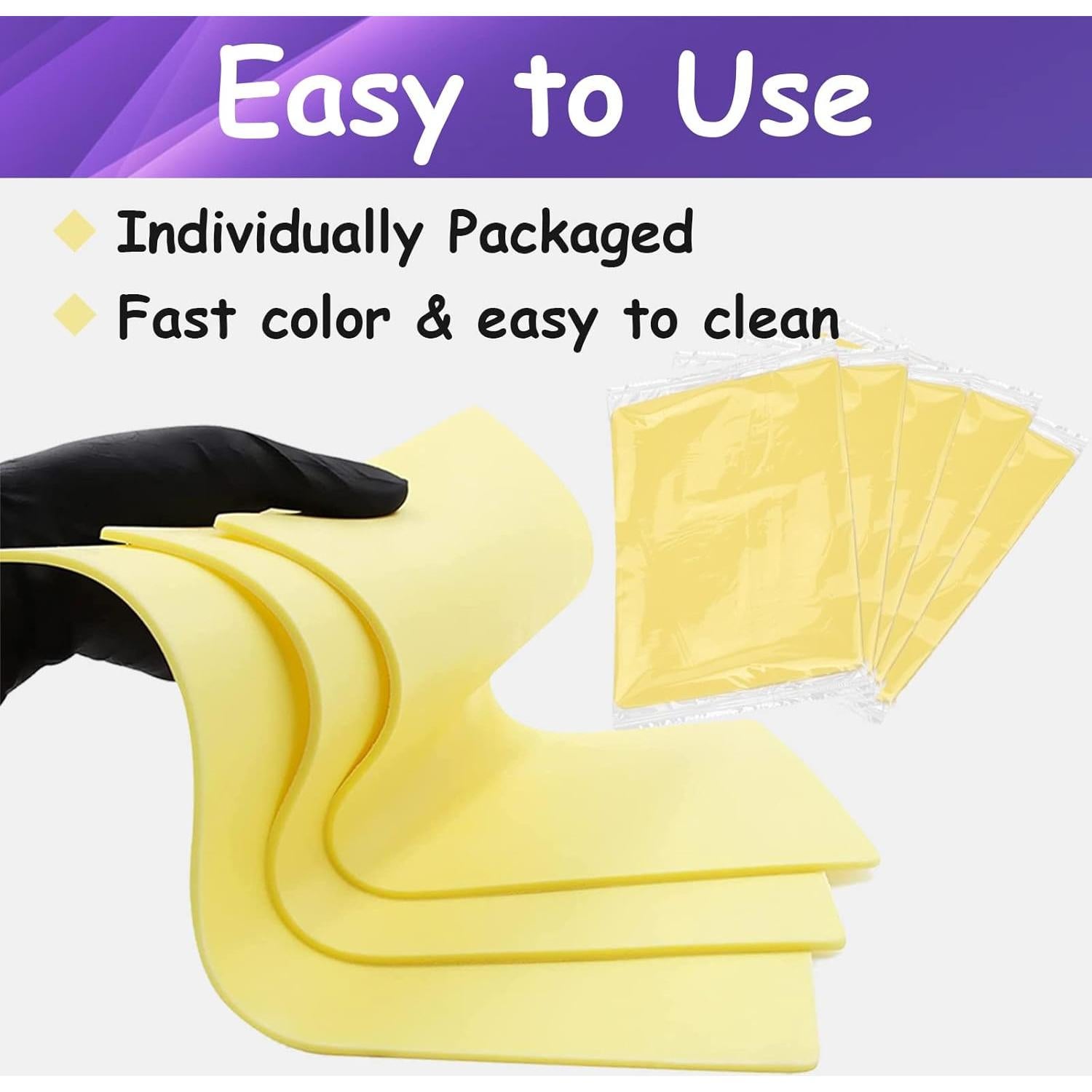 Piel Sintética para Tatuajes Usiriy 5pcs 20x30cm 3mm Grosor