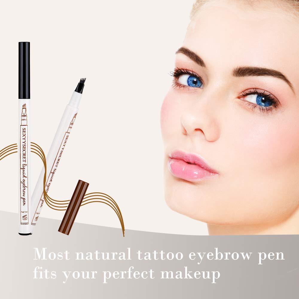 Lápiz de Tatuaje de Cejas Dyming con Punta Micro-Fork Gris