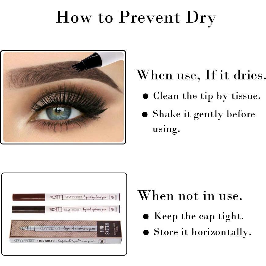 Lápiz de Tatuaje de Cejas Dyming con Punta Micro-Fork Gris