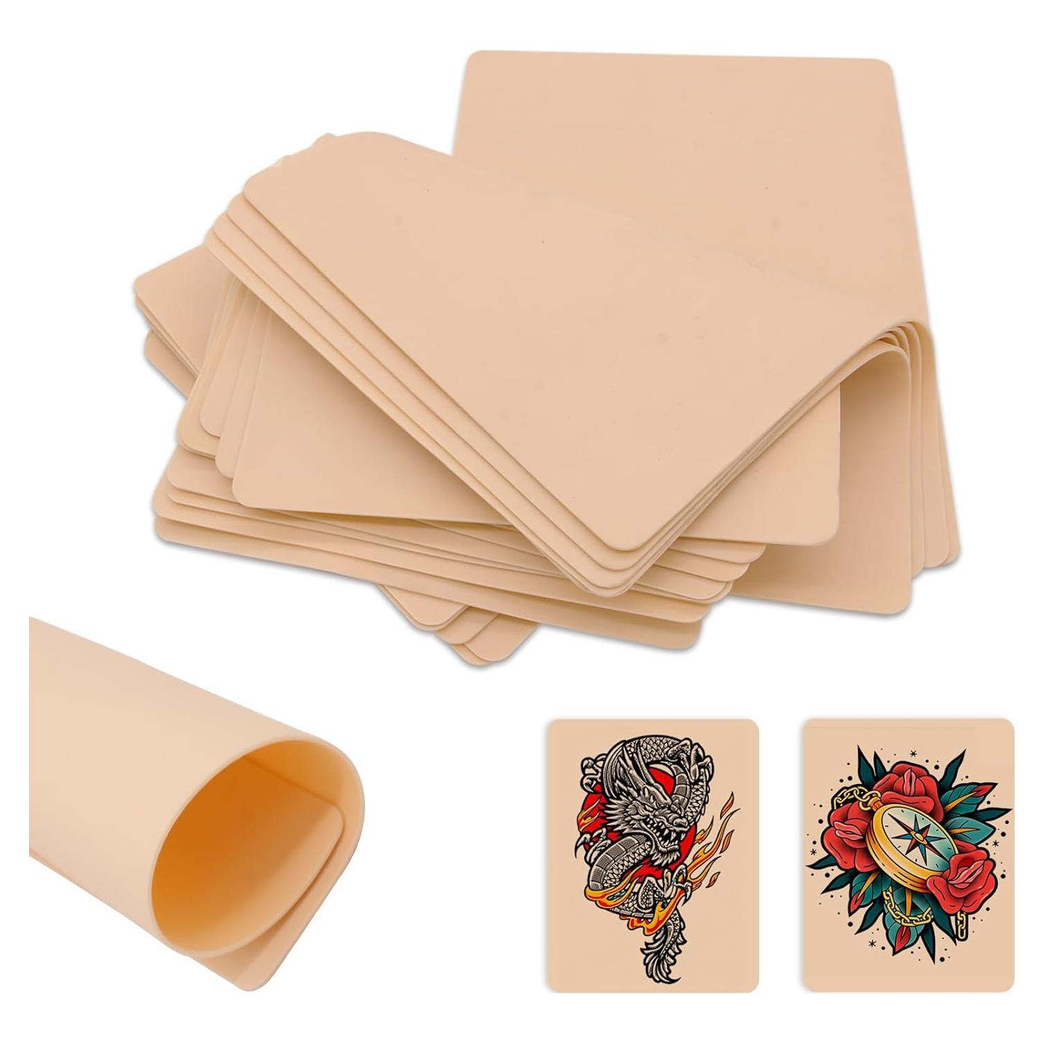 Piel de Práctica para Tatuaje Combofix Doble Cara 18.8x14.2 cm