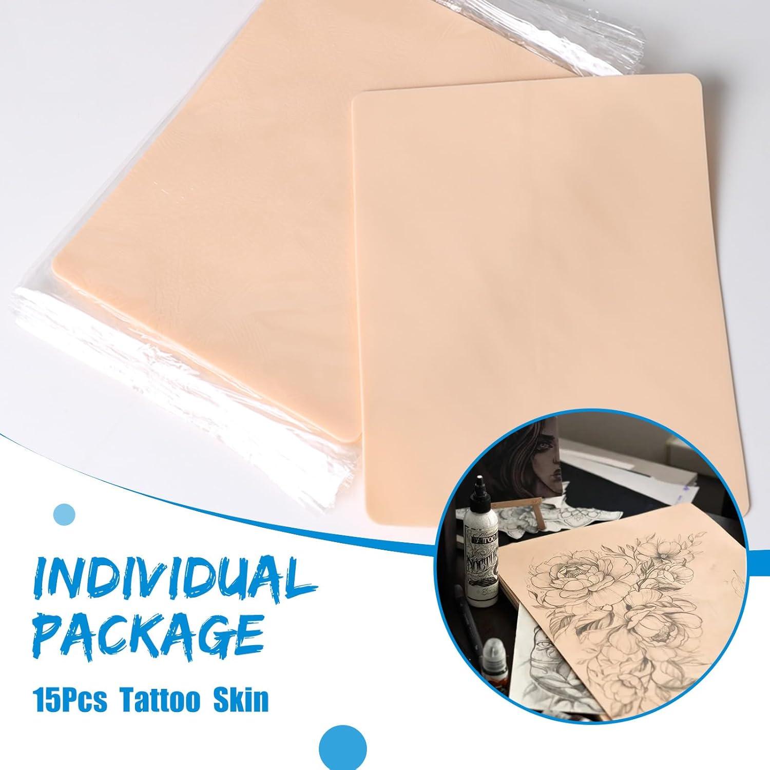 Piel de Práctica para Tatuaje Combofix Doble Cara 18.8x14.2 cm