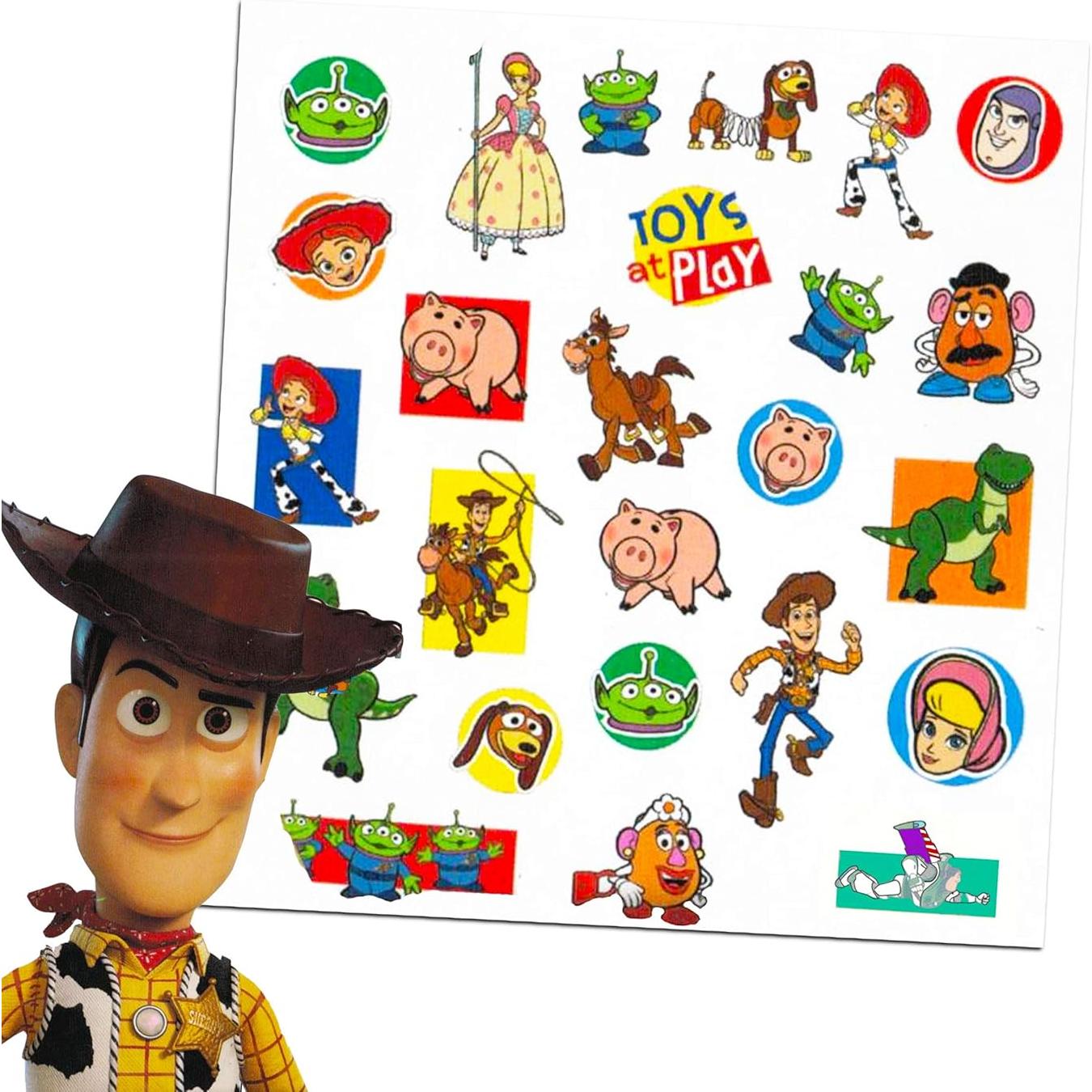 Tatuajes Temporales Disney - 7 Paquetes con 175 Diseños