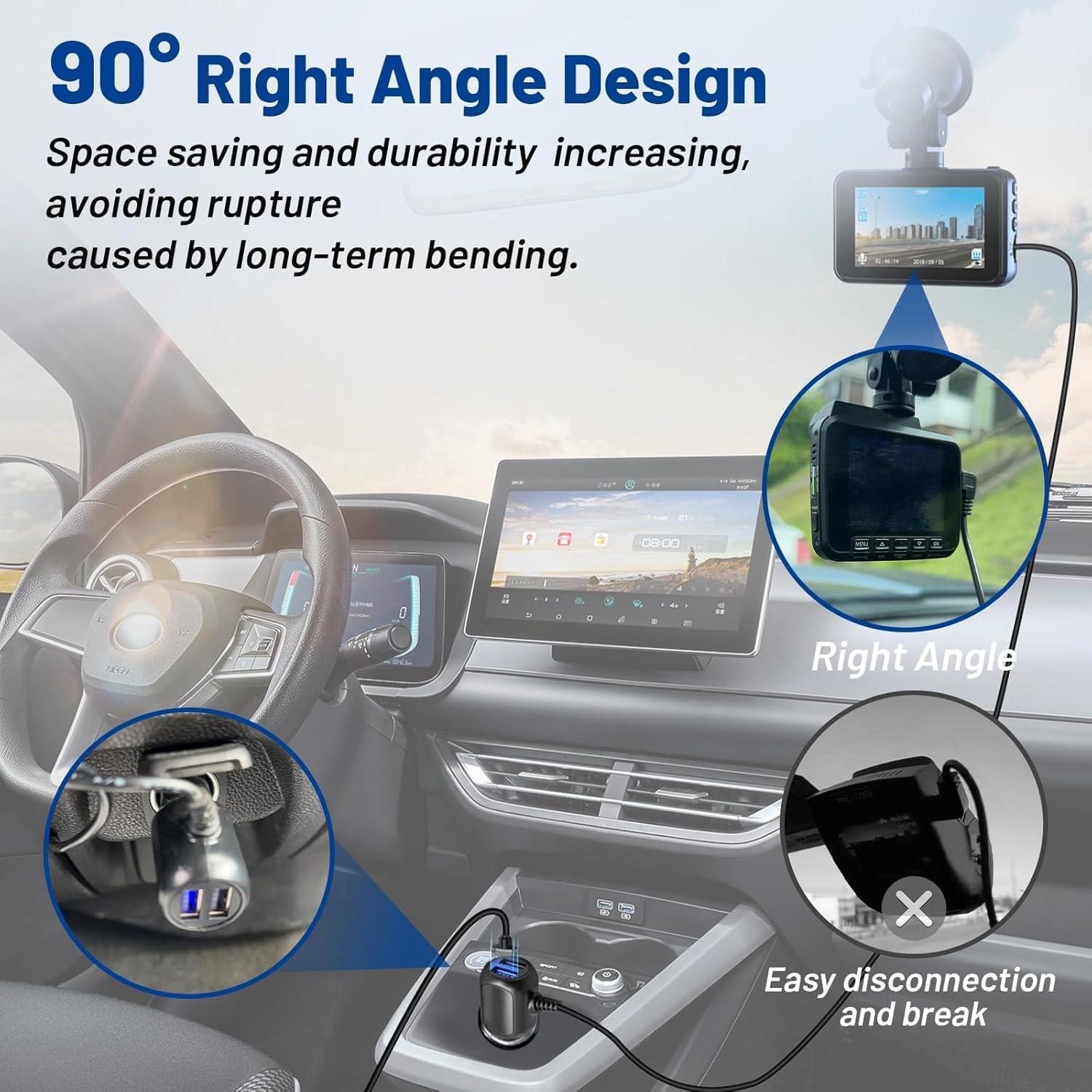 Adaptador de Alimentación para Cámara Dash Anina 3m USB