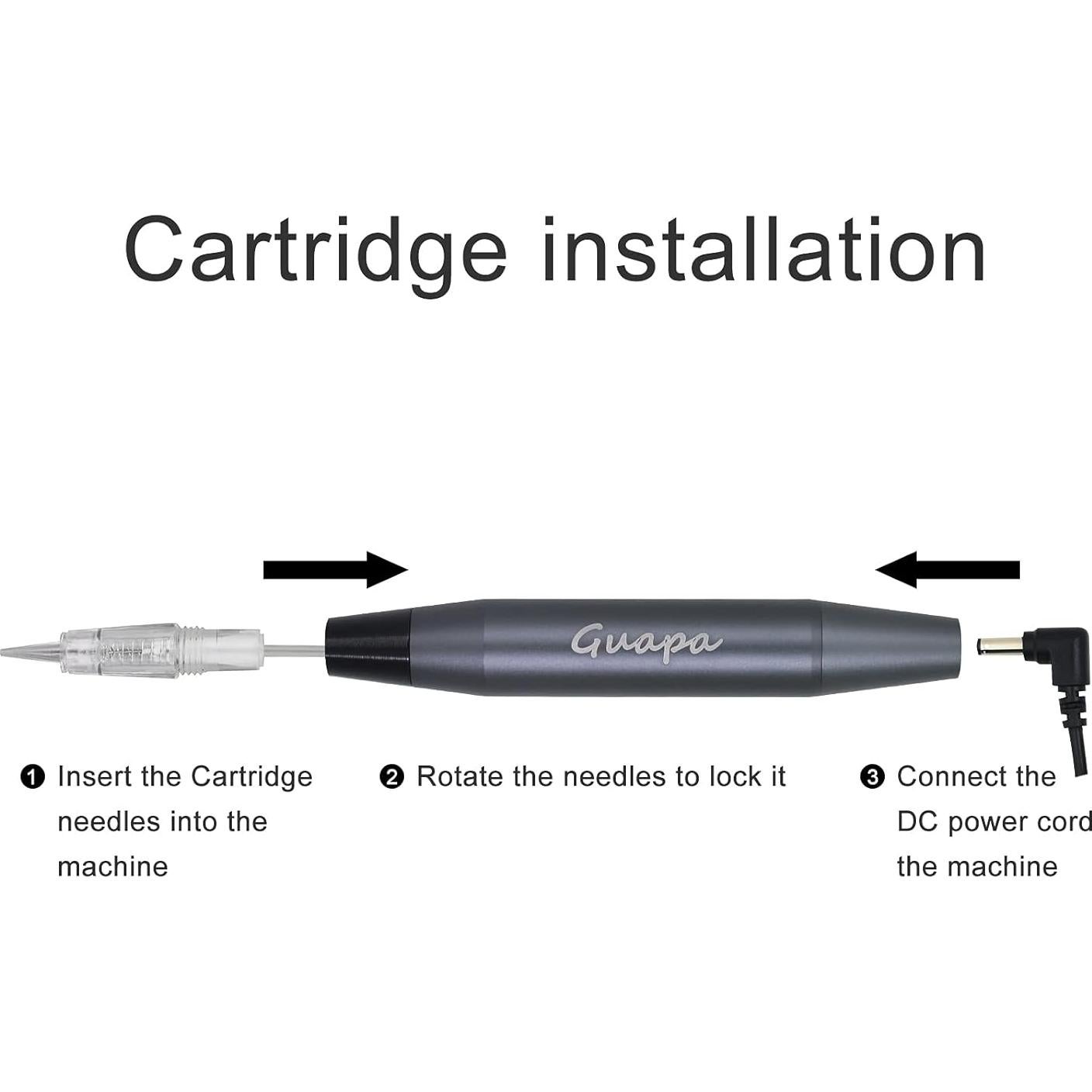 Máquina de Tatuaje Microblading Eléctrica Yanbang LGTM - Ajustable 0-2.5mm