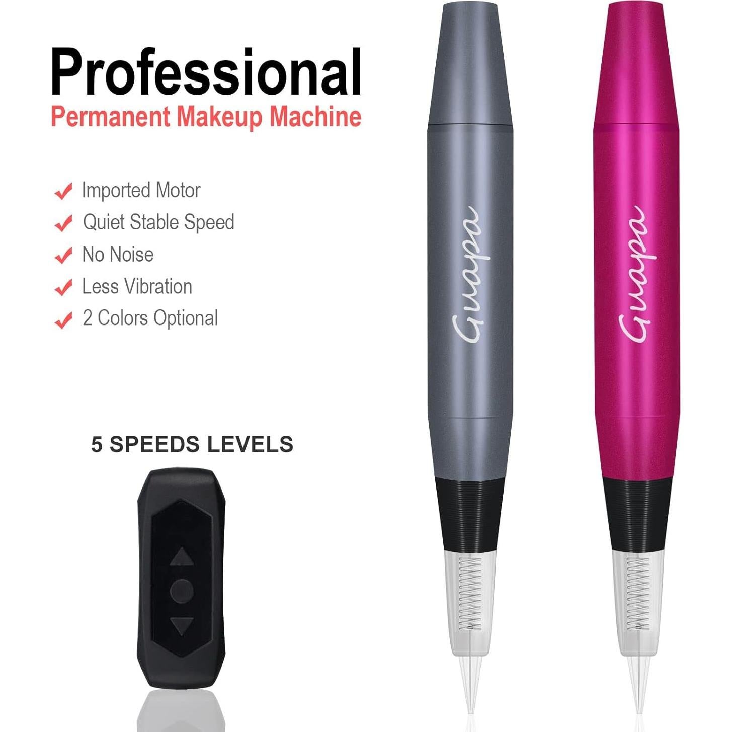 Máquina de Tatuaje Microblading Eléctrica Yanbang LGTM - Ajustable 0-2.5mm