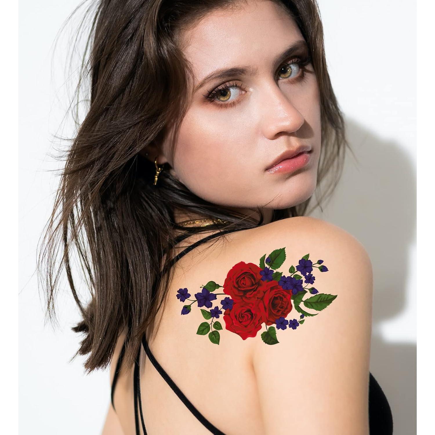 Papel de Tatuaje Temporal Imprimible MECOLOUR 20 Juegos 21.6x27.9cm