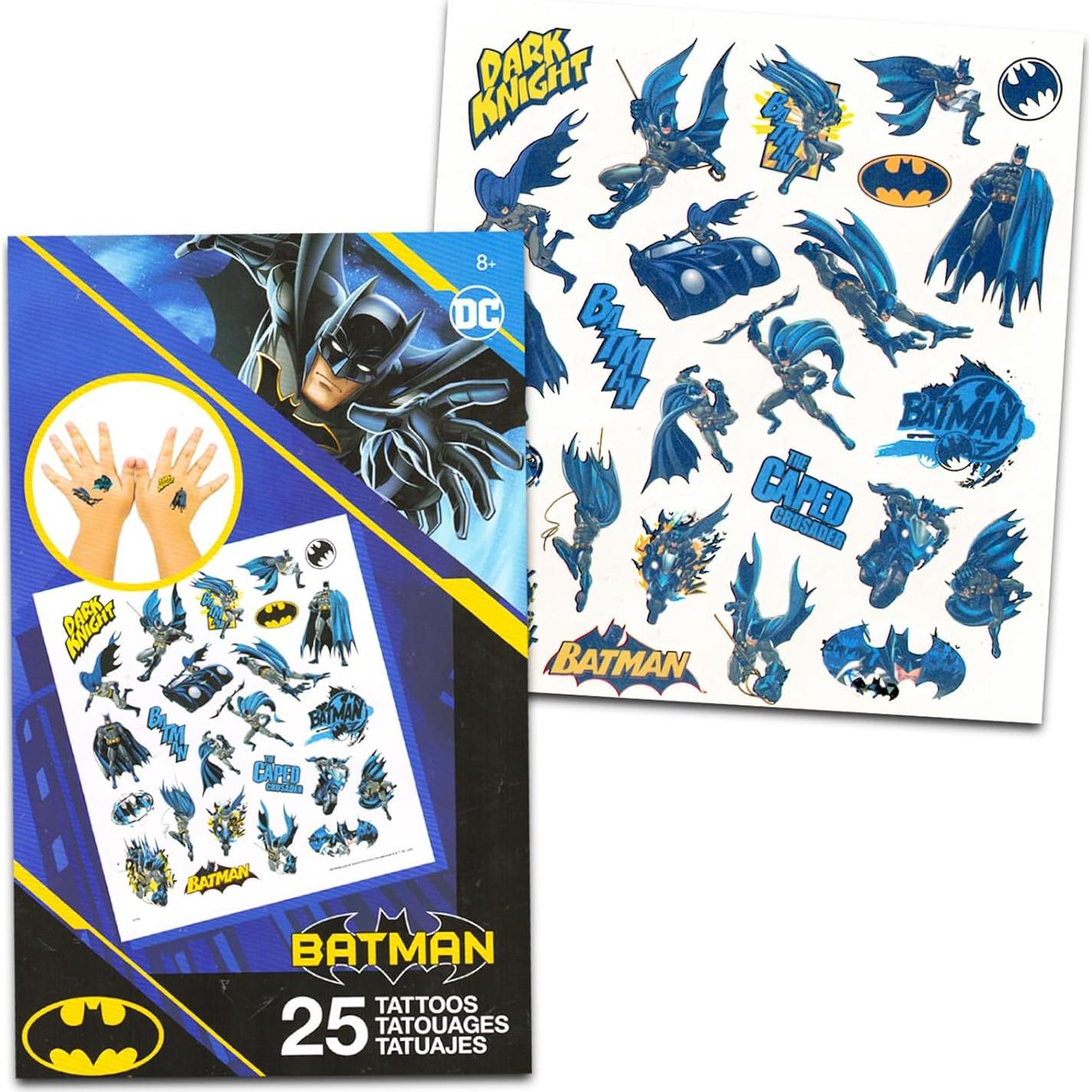 Temporary Tattoos Set ~ Bundle Includes 200 Assorted Tattoos Featuring Dory, Star Wars, TMNT, Batman, and More | Bulk Party Pack, No Duplicates