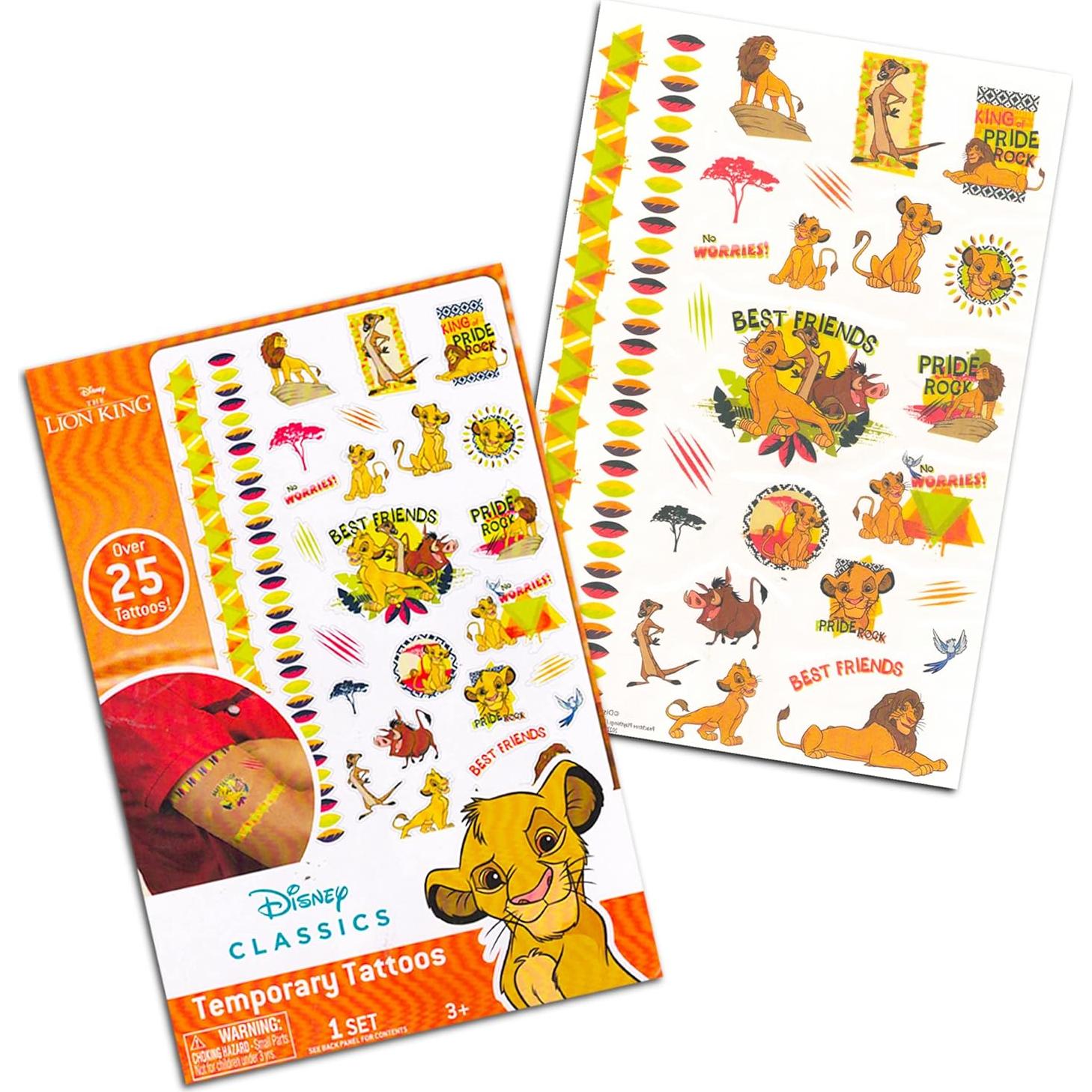 Temporary Tattoos Set ~ Bundle Includes 200 Assorted Tattoos Featuring Dory, Star Wars, TMNT, Batman, and More | Bulk Party Pack, No Duplicates