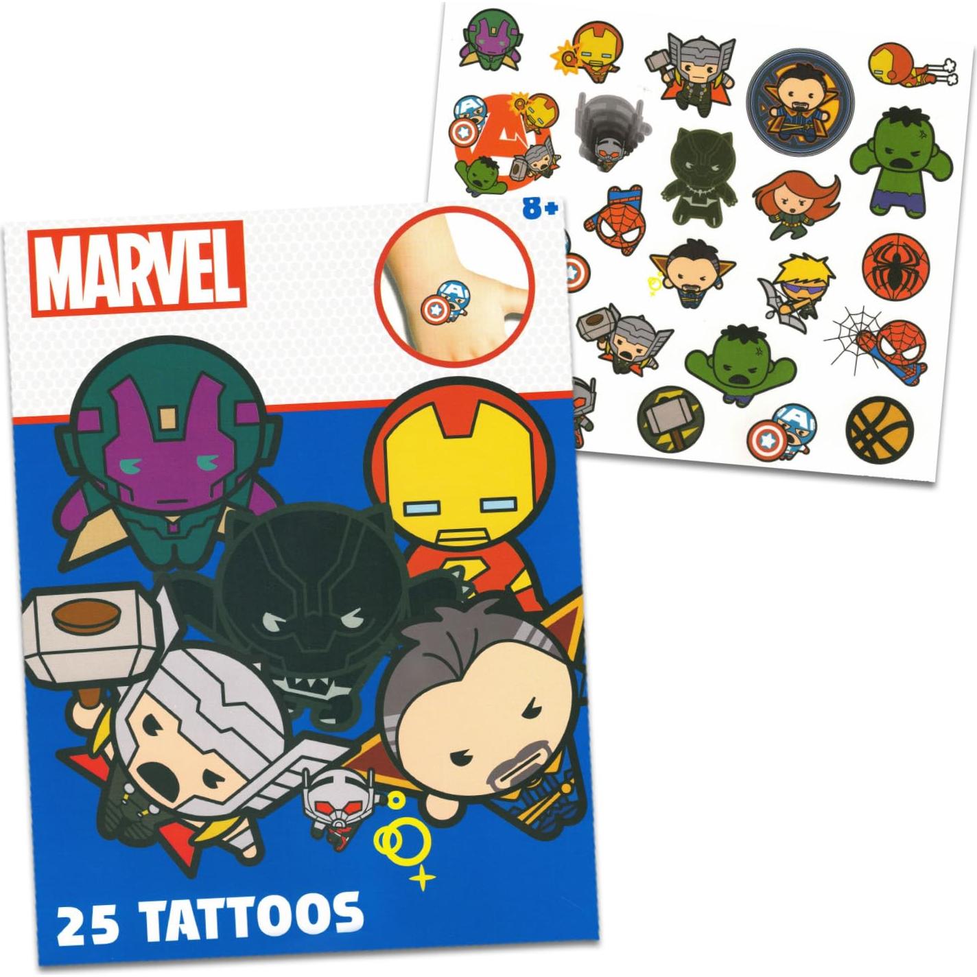 Temporary Tattoos Set ~ Bundle Includes 200 Assorted Tattoos Featuring Dory, Star Wars, TMNT, Batman, and More | Bulk Party Pack, No Duplicates
