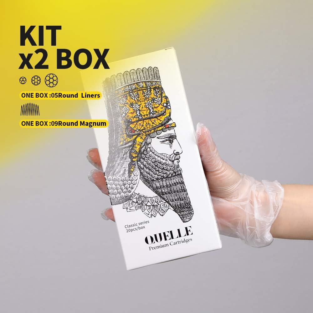 Máquina de Tatuaje Rotativa Hawink Short Pen + 40 Agujas