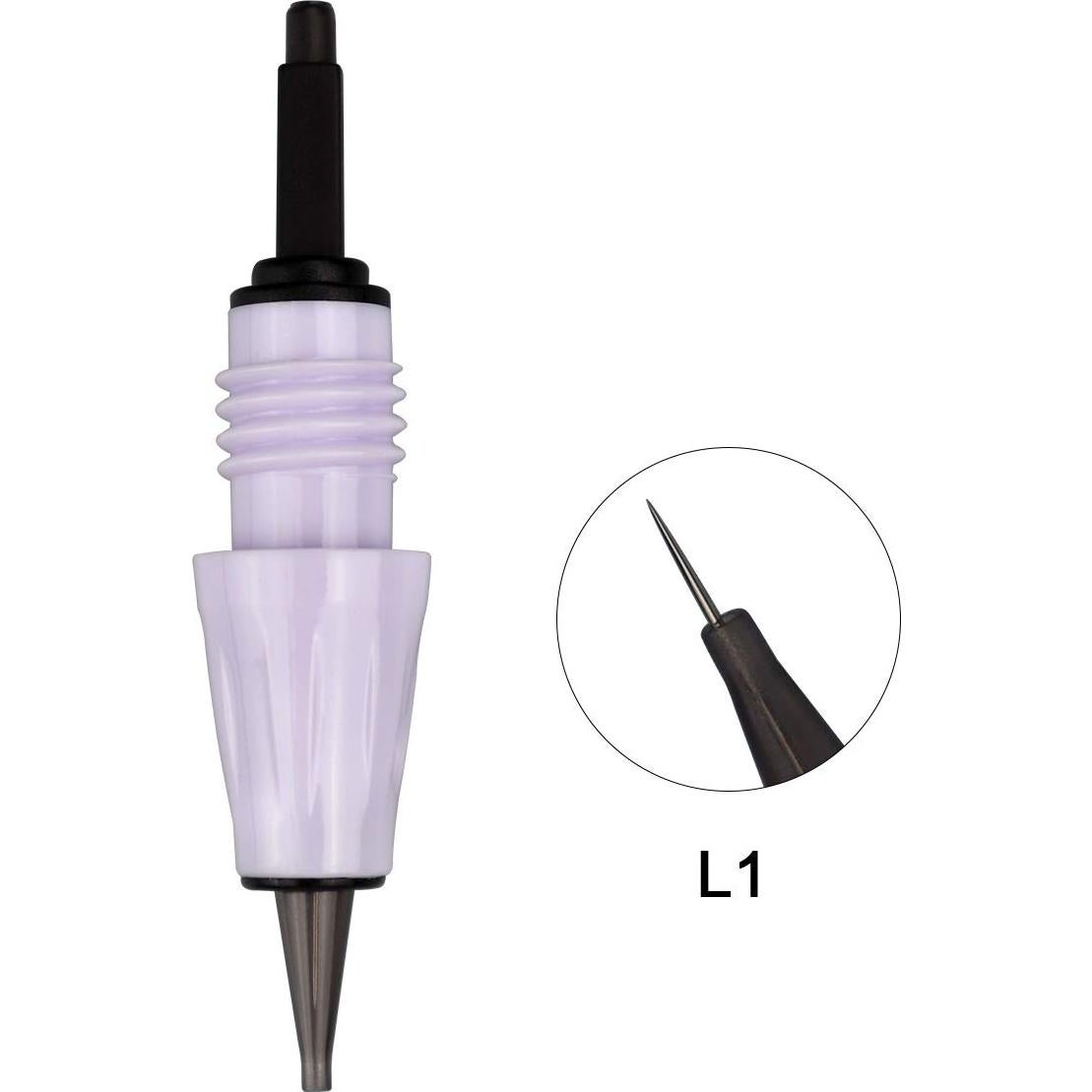 20Pcs Tattoo Needle Cartridges for Permanent Makeup Tattoo Machine Artmex V6,V8,V9,V11 models available size 1R,3R,5R,7R,3F,5F,7F Tattoo Needles (1R/L1)