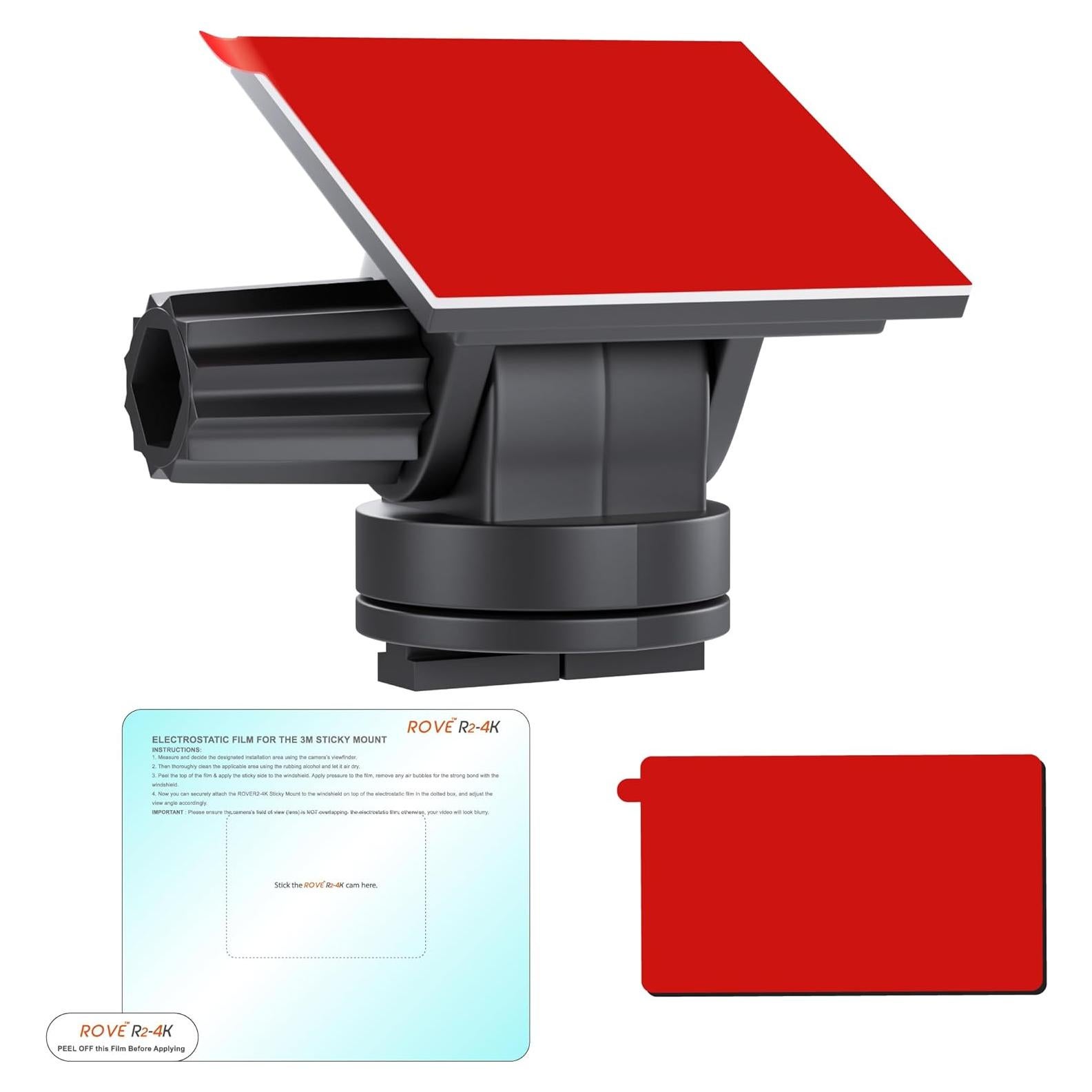 Montaje Adhesivo 3M ROVE para Dash Cam R2-4K y R2-4K PRO