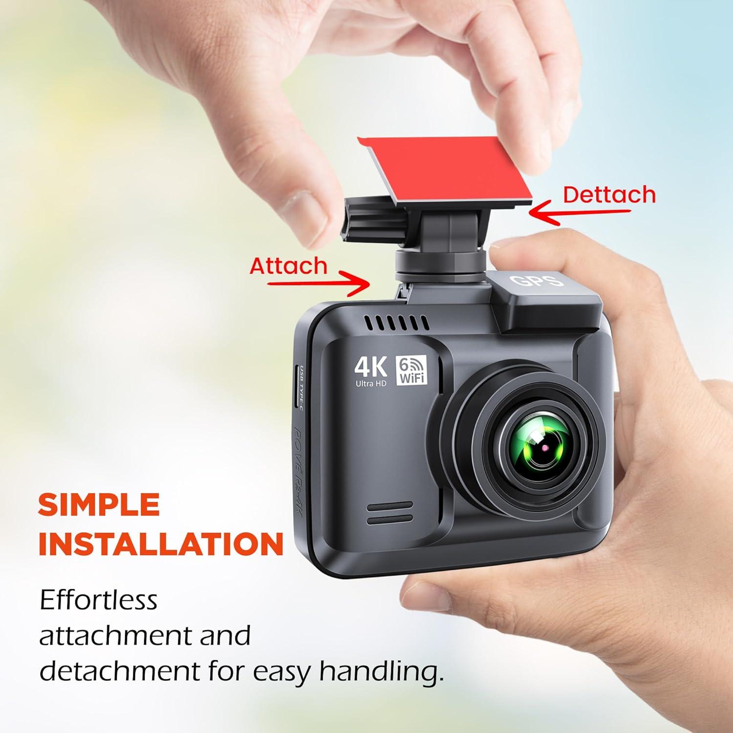 Montaje Adhesivo 3M ROVE para Dash Cam R2-4K y R2-4K PRO