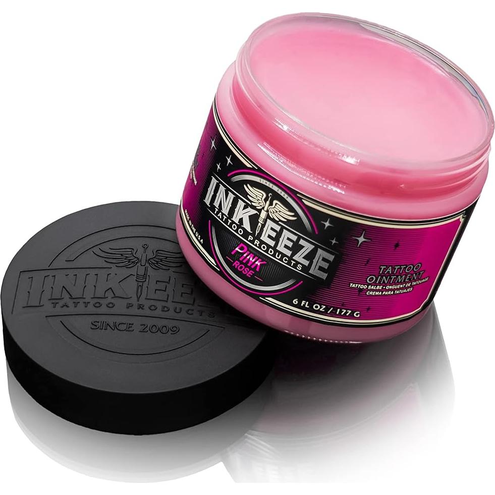 Ungüento para Tatuajes INK-EEZE Pink 170g - Vegano y Libre de Crueldad