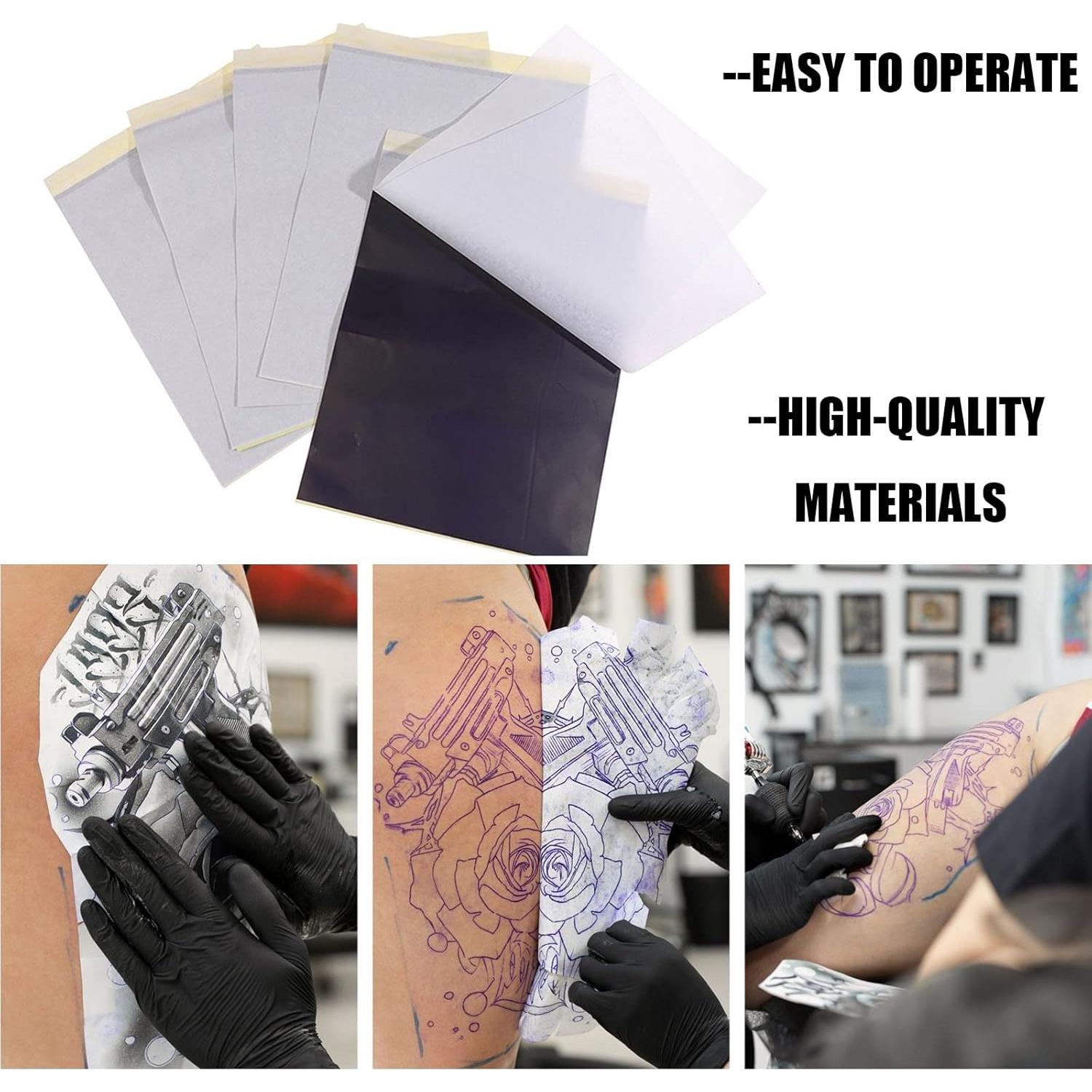 Papel de Transferencia de Tatuaje SOTICA 35 Hojas 21x29.7 cm