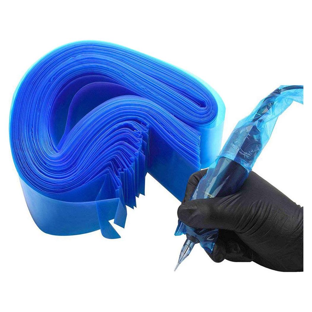 Cubiertas Desechables para Cables de Clip de Tatuaje 200pcs - Azul