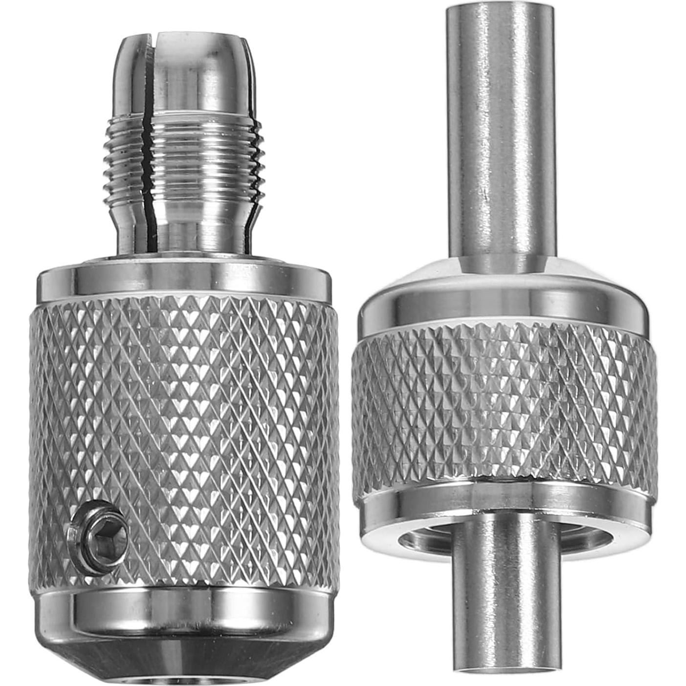 Mango de máquina de tatuaje Artibetter 22mm acero inoxidable