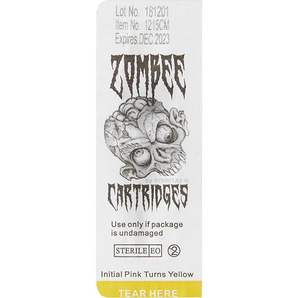 Cartucho de Aguja de Tatuaje Desechable BISIBITA2 Zombee 20 Pcs
