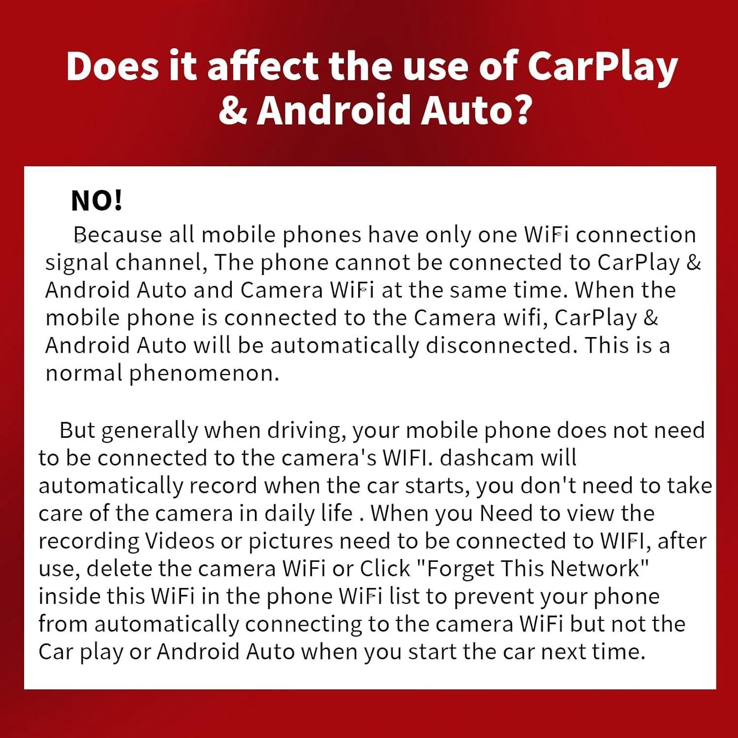 Cámara Dash 4K Mangoal Modelo E para Chevy Silverado 2014-2023