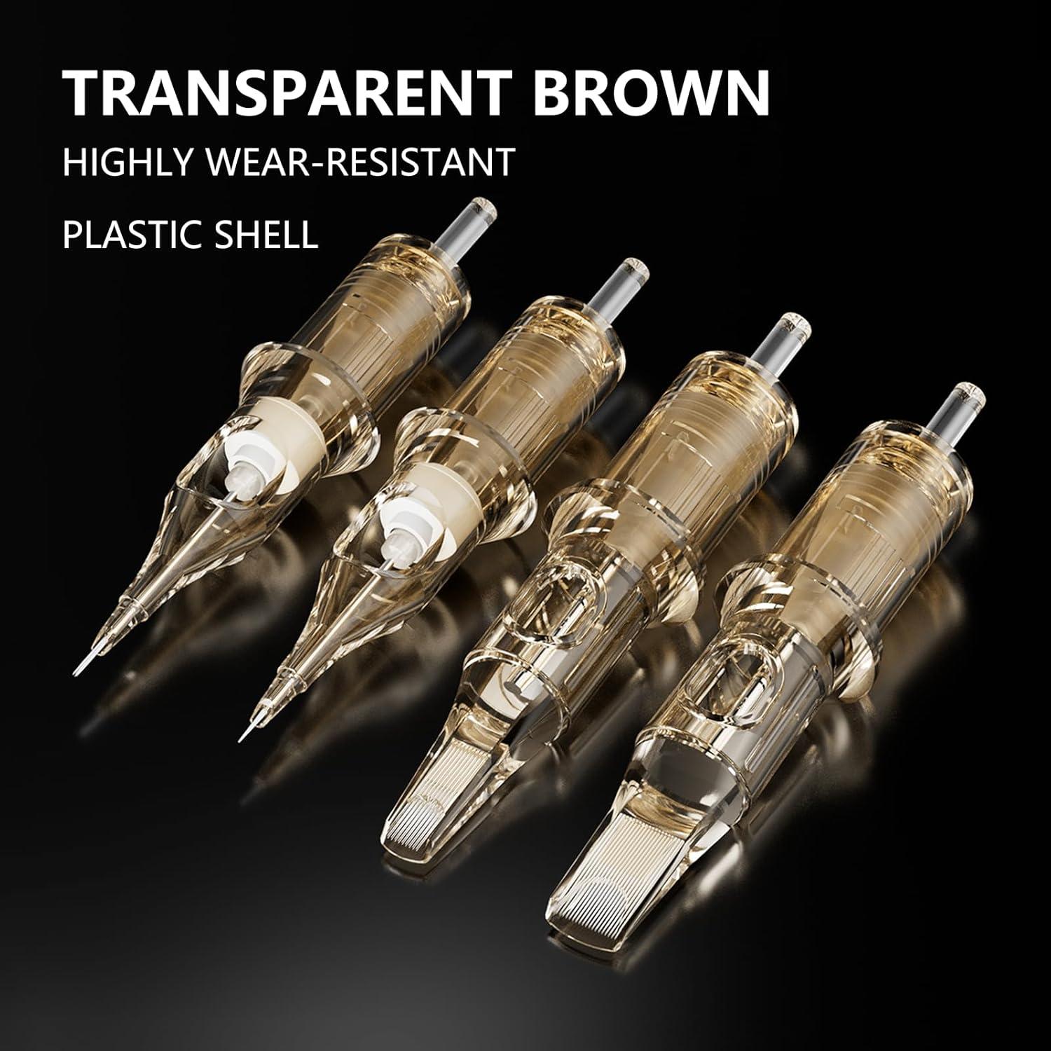 Cartuchos de Agujas de Tatuaje BIGWASP 11RL Redondo 20Pcs