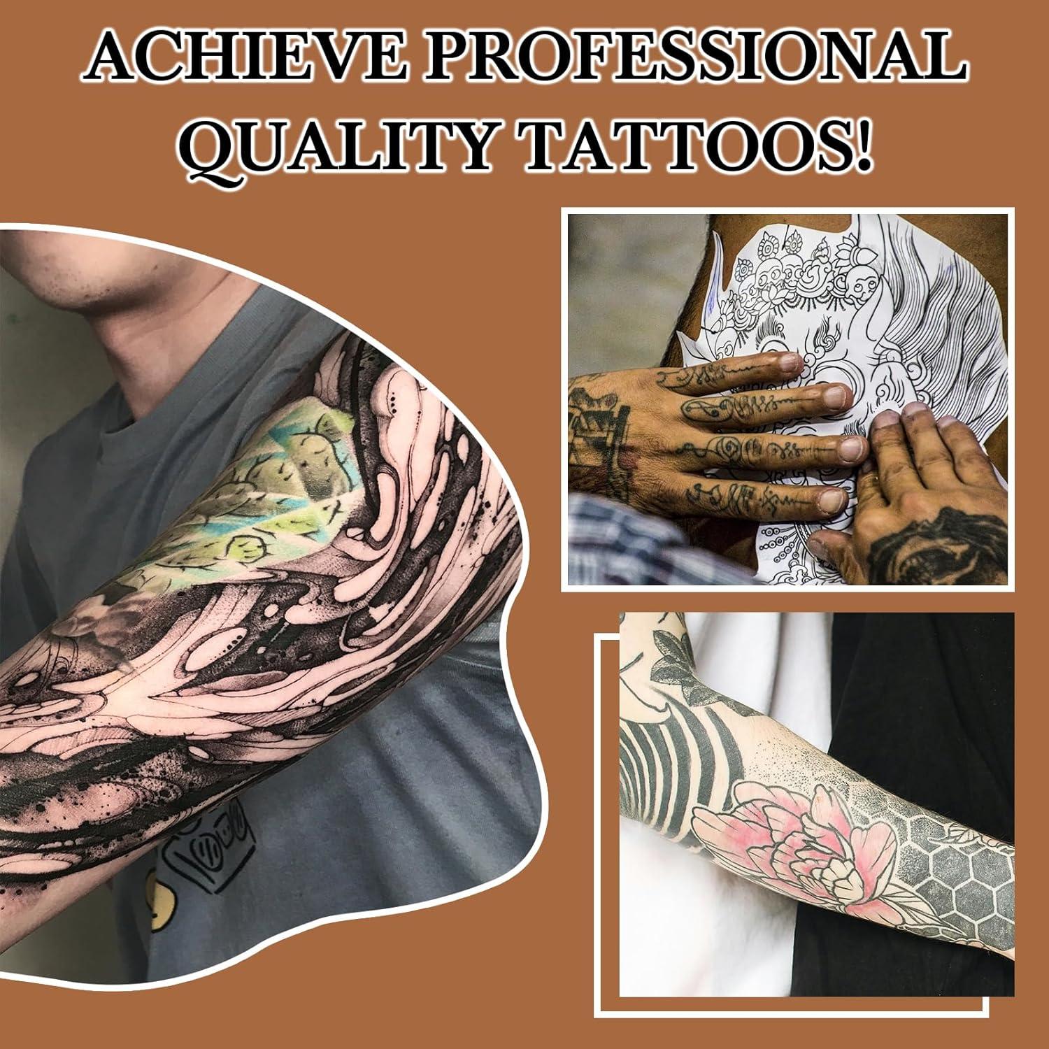 Gel de Transferencia de Tatuaje Pjordo 150g - Plantillas Claras