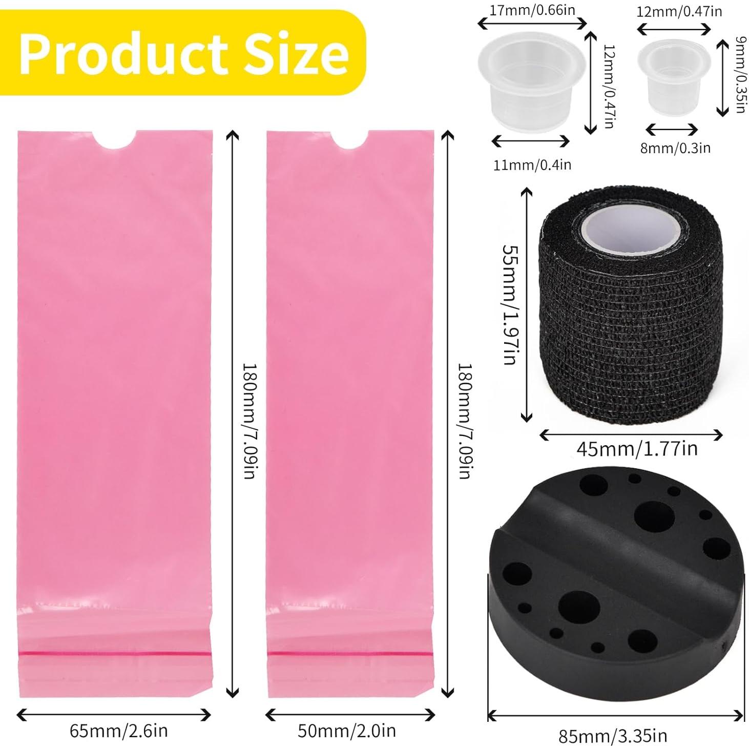 200 Fundas desechables para máquina de tatuaje Narkasy