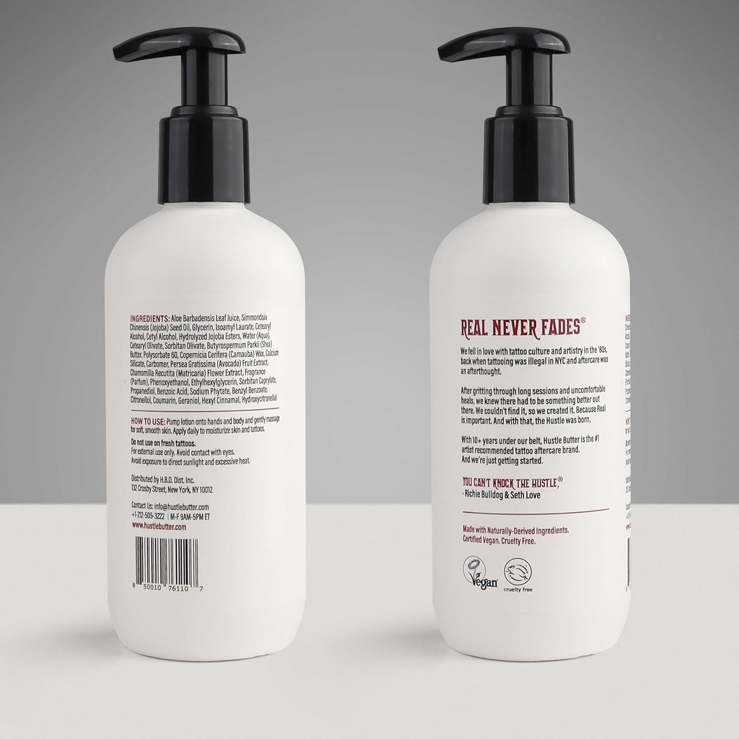 Hustle Butter Loción Hidratante para Tatuajes 266 ml Vegana