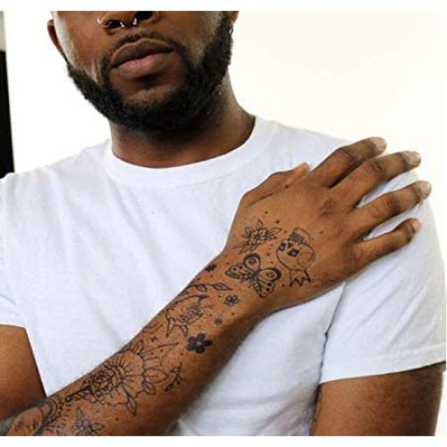 Inkbox Freehand Ink- Temporary Tattoo Drawing Kit | Long Lasting, Water-Resistant, Cruelty-Free & Vegan, 0.5 Fl Oz (Pack of 2)